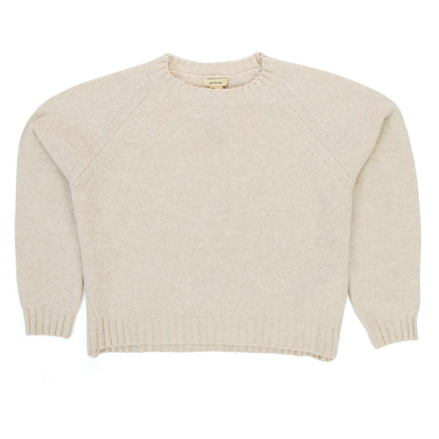 PULLOVER DI LANA BEIGE BAMBINA E TEENAGER - annameglio.com abbigliamento moda