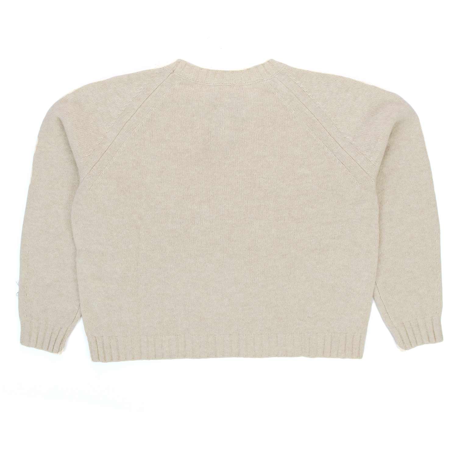 PULLOVER DI LANA BEIGE BAMBINA E TEENAGER - annameglio.com abbigliamento moda
