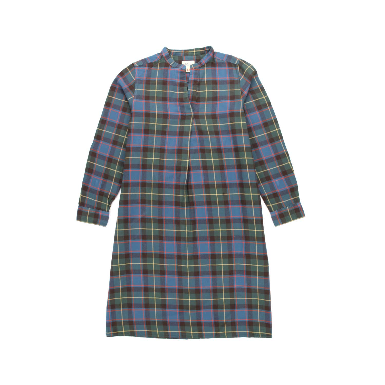 ABITO TURCHESE A QUADRI BAMBINA E TEENAGER - annameglio.com abbigliamento moda