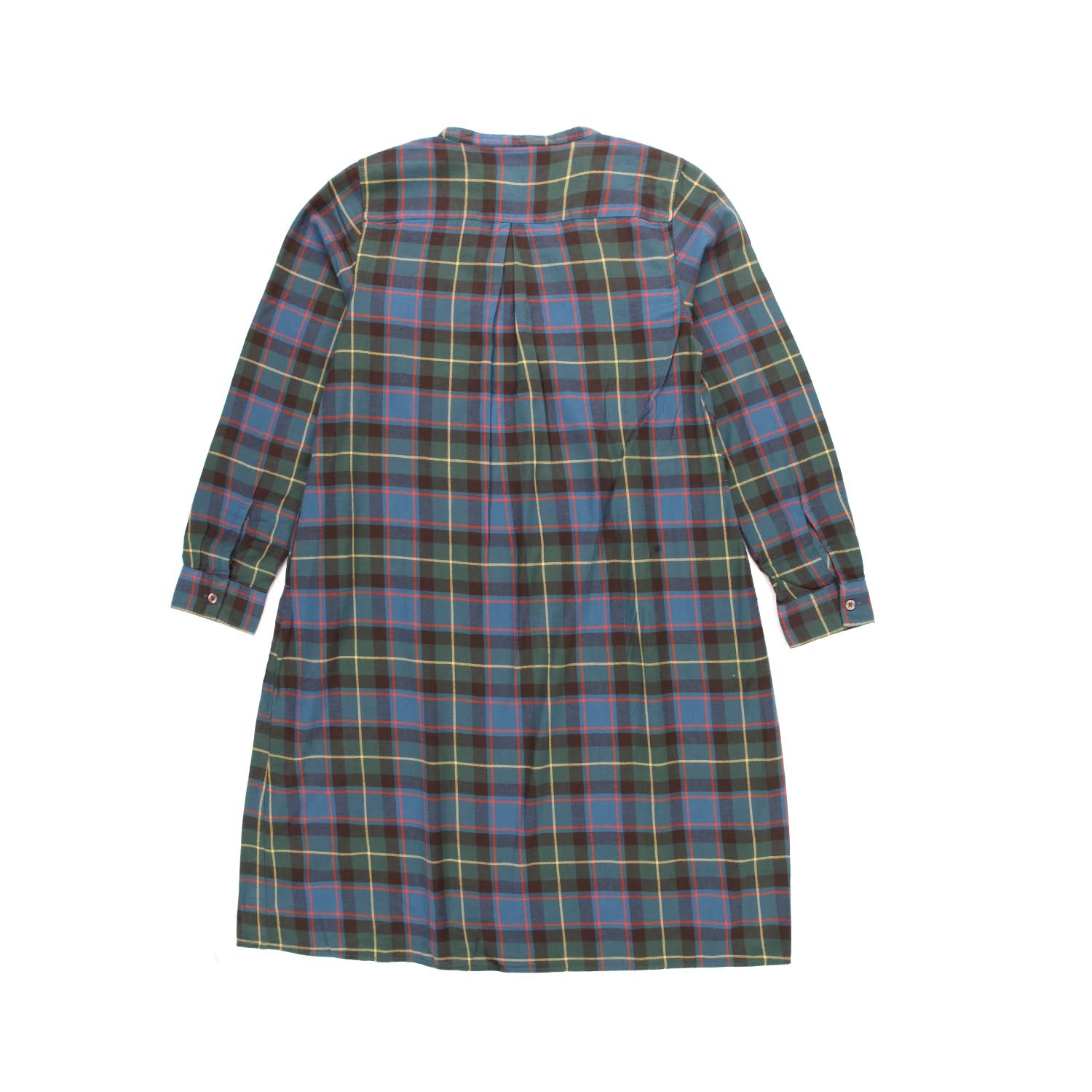 ABITO TURCHESE A QUADRI BAMBINA E TEENAGER - annameglio.com abbigliamento moda