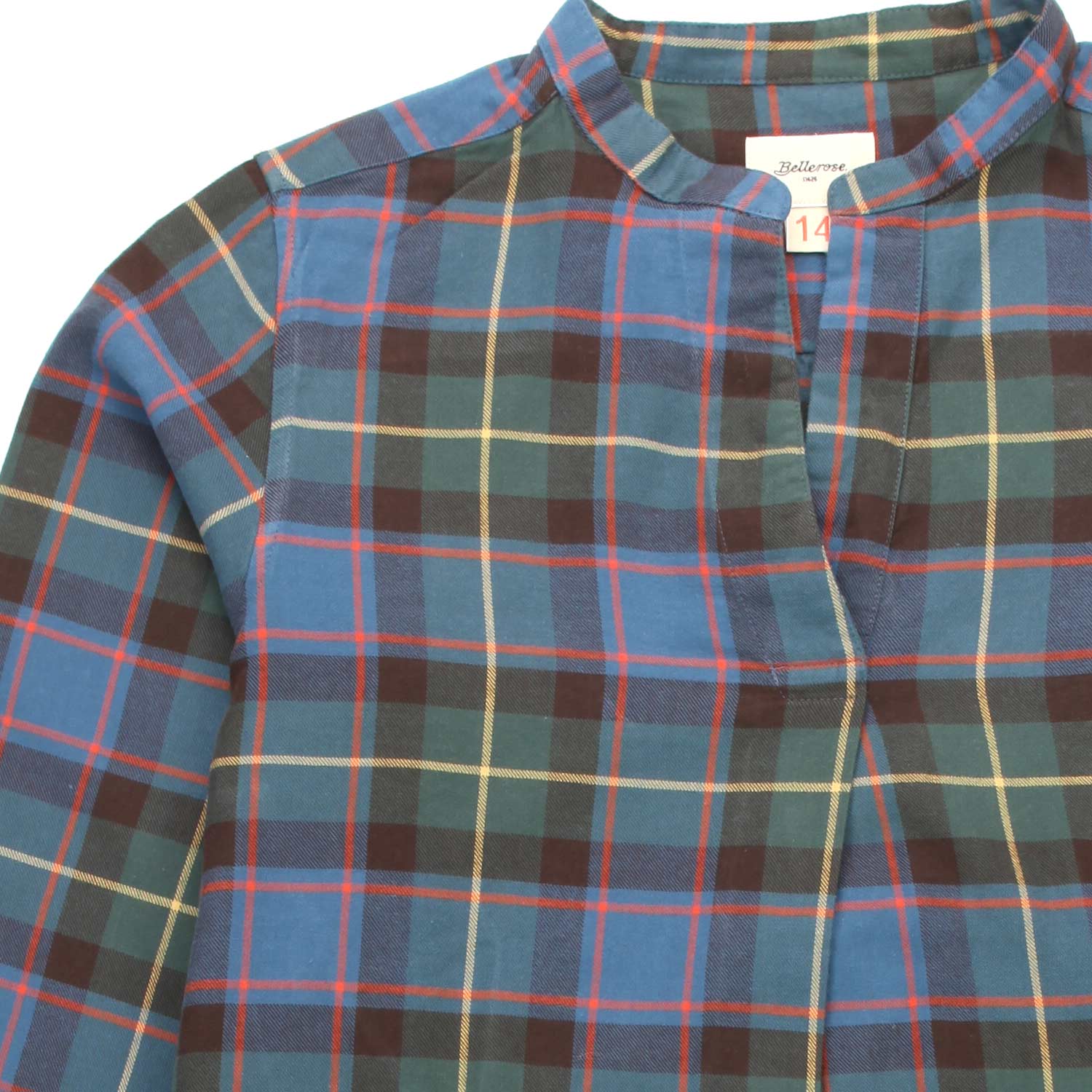 ABITO TURCHESE A QUADRI BAMBINA E TEENAGER - annameglio.com abbigliamento moda