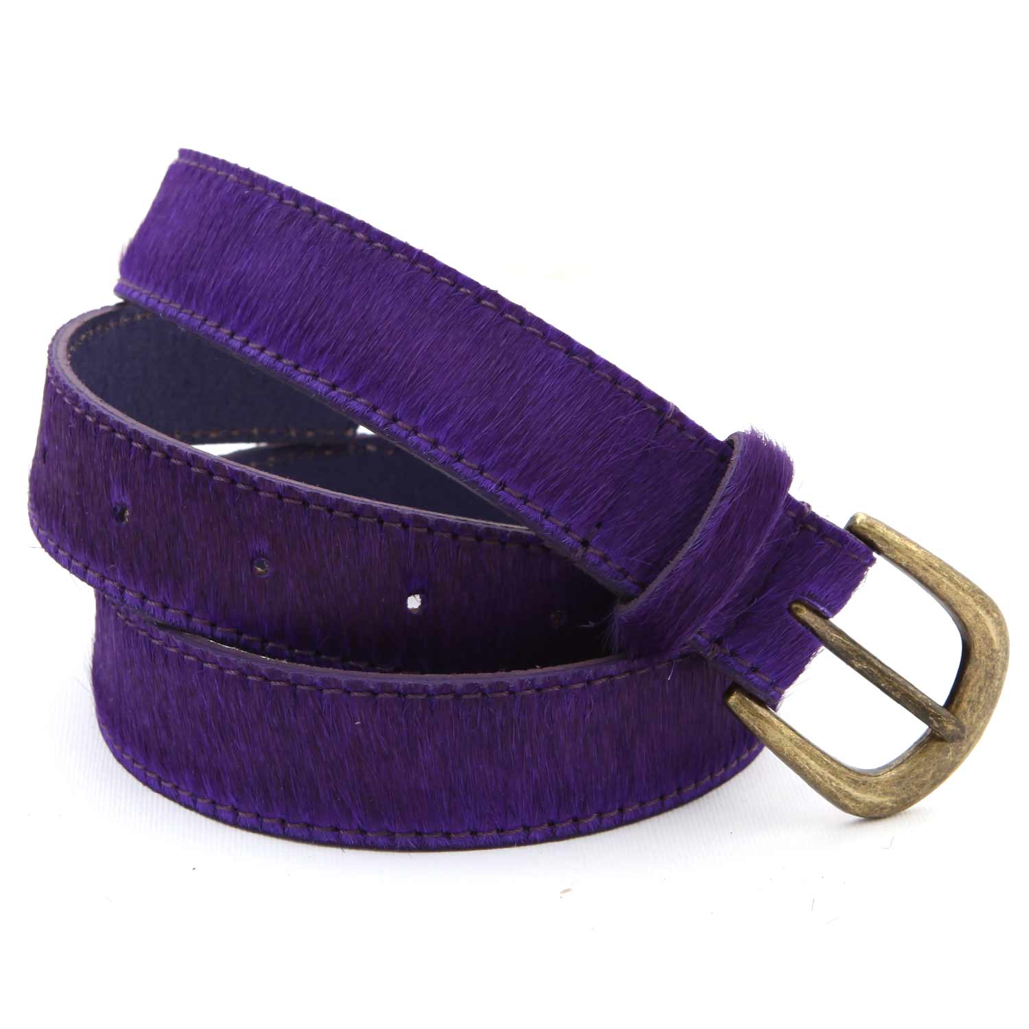 CINTURA IN PELLE VIOLA BAMBINA E TEENAGER - annameglio.com abbigliamento moda