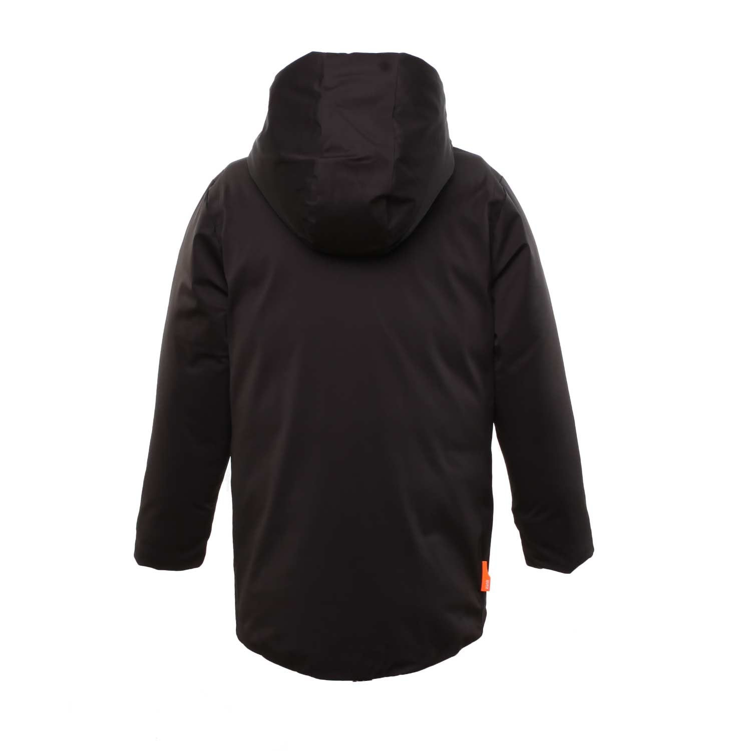 GIACCONE HOODIE IN NYLON GRAFITE BAMBINO E TEEN - annameglio.com abbigliamento moda