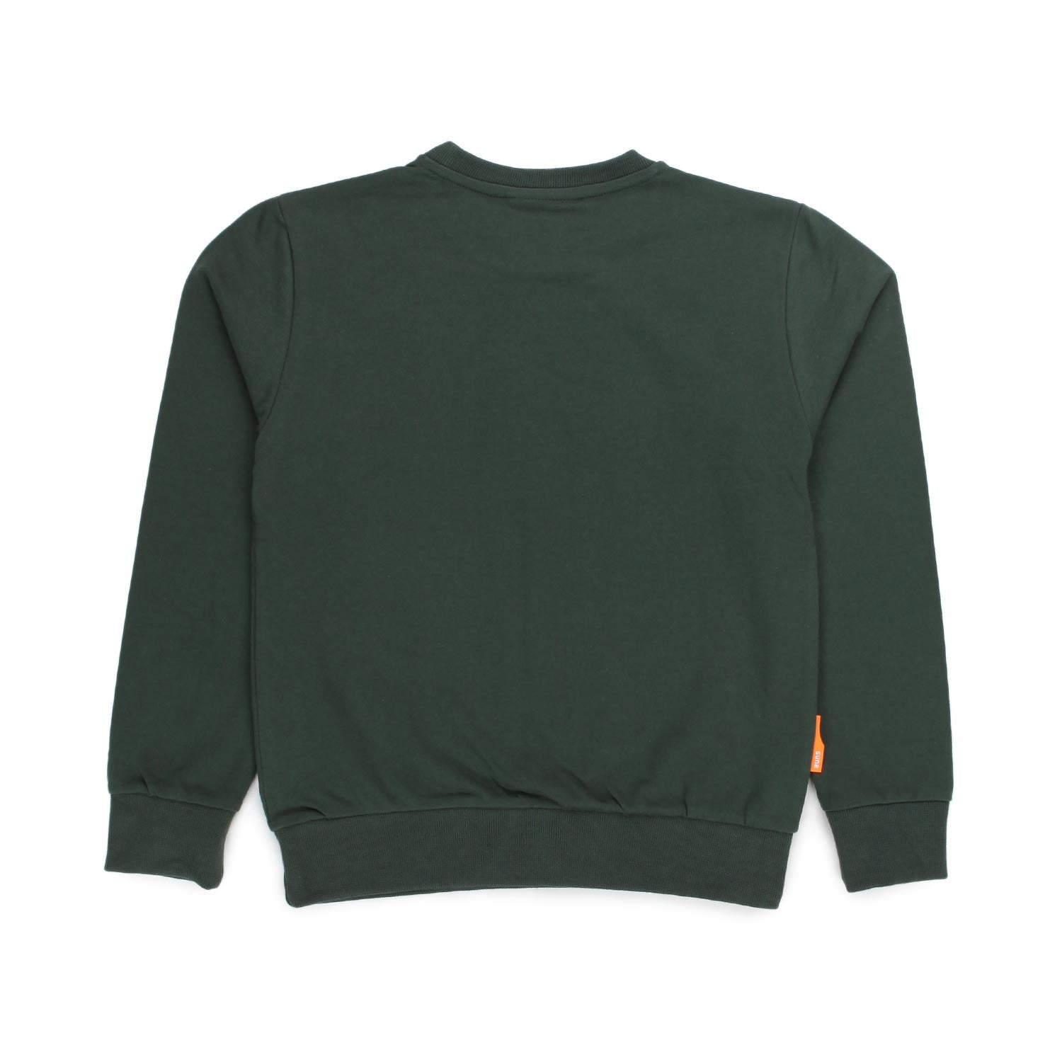 FELPA VERDE IN COTONE GIRL - annameglio.com abbigliamento moda