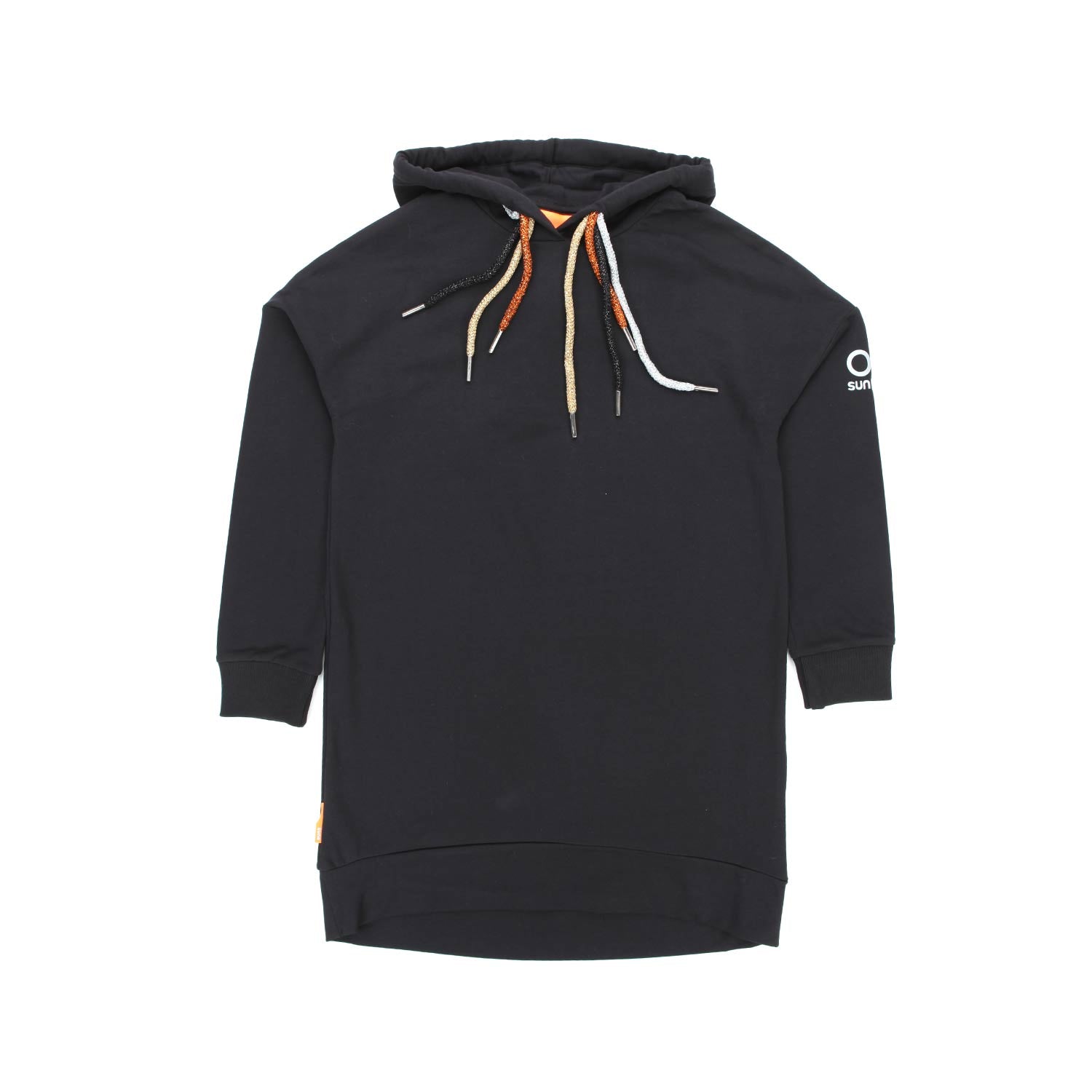 ABITO HOODIE NERO BAMBINA E TEEN - annameglio.com abbigliamento moda