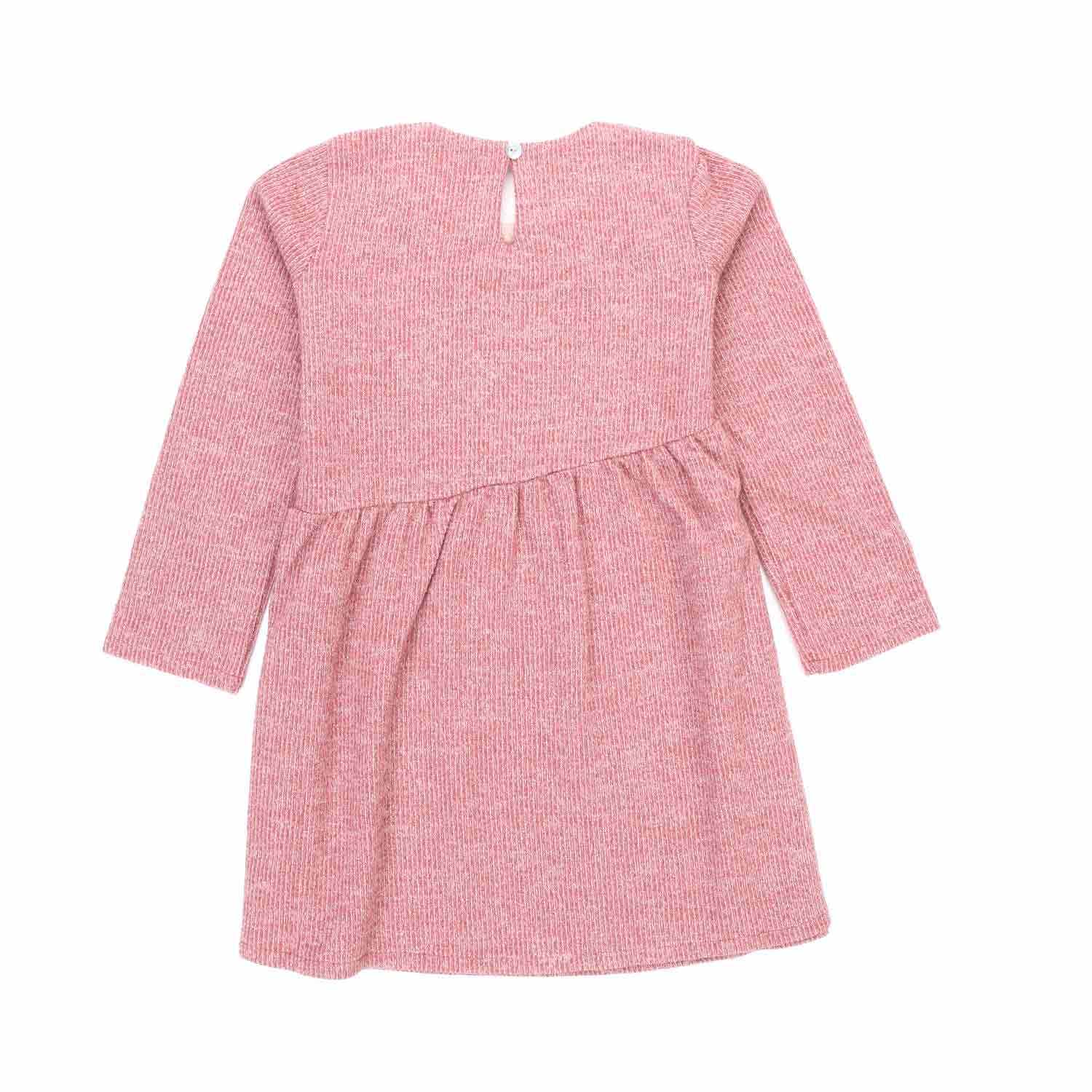 ABITO BAMBINA ROSA LUREX CON STELLA - annameglio.com abbigliamento moda