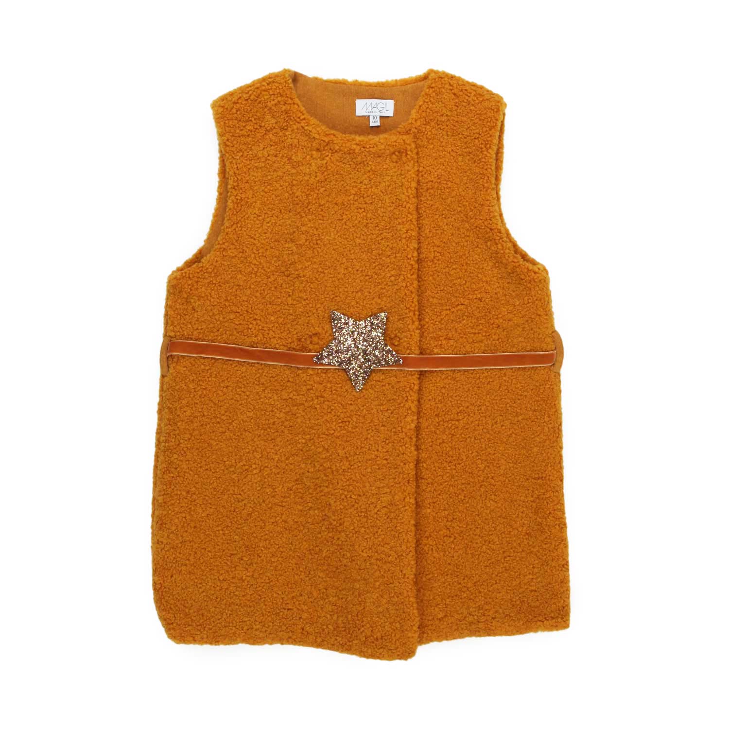 GILET ORSETTO OCRA BAMBINA E TEEN - annameglio.com abbigliamento moda