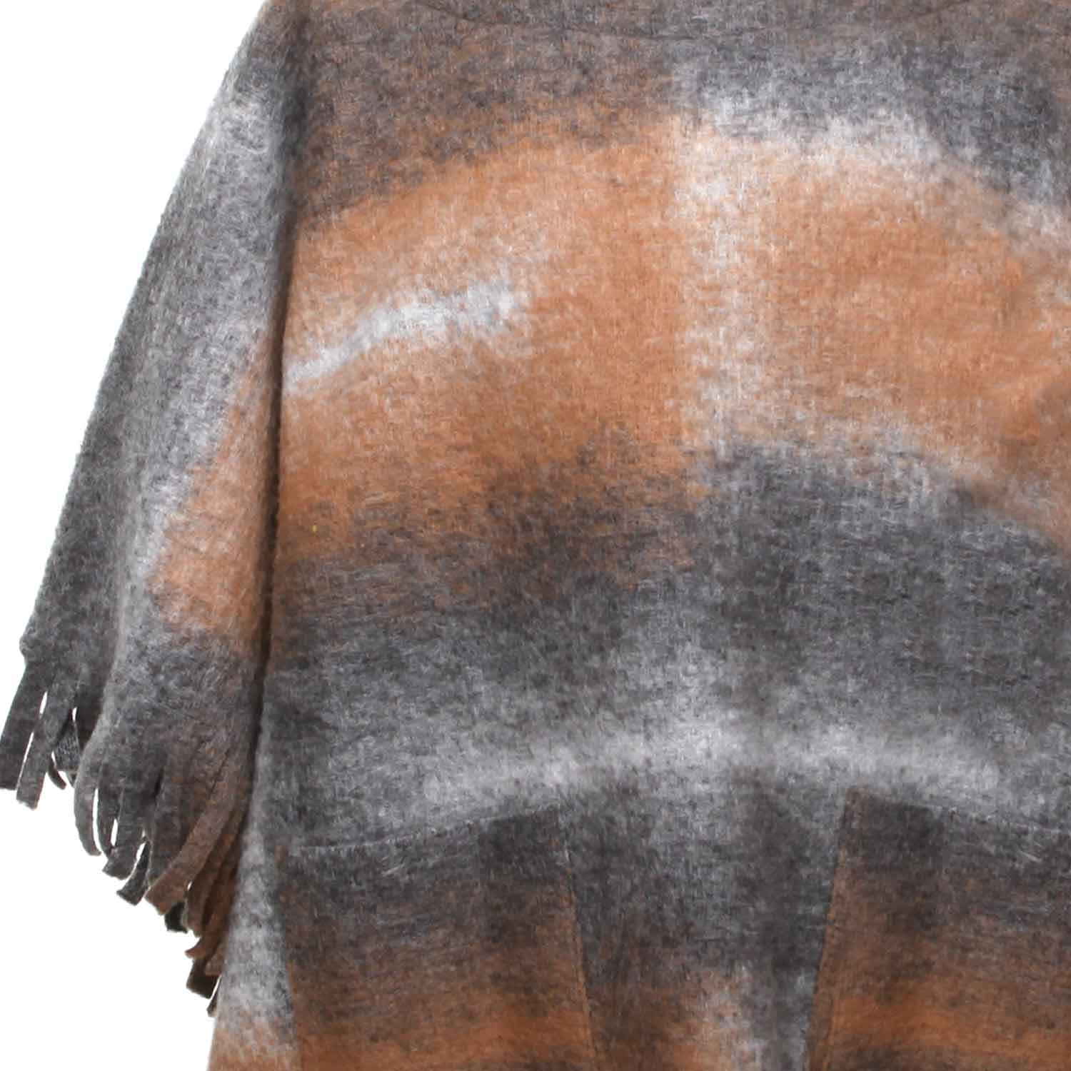 MANTELLA GRIGIA E CAMMELLO BAMBINA E TEEN - annameglio.com abbigliamento moda