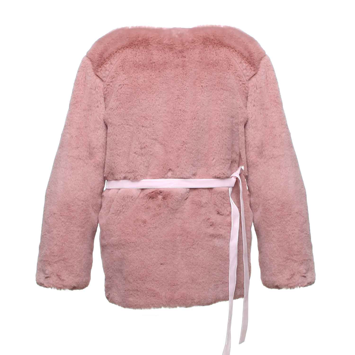 CAPPOTTINO ROSA MALVA BAMBINA E TEEN - annameglio.com abbigliamento moda