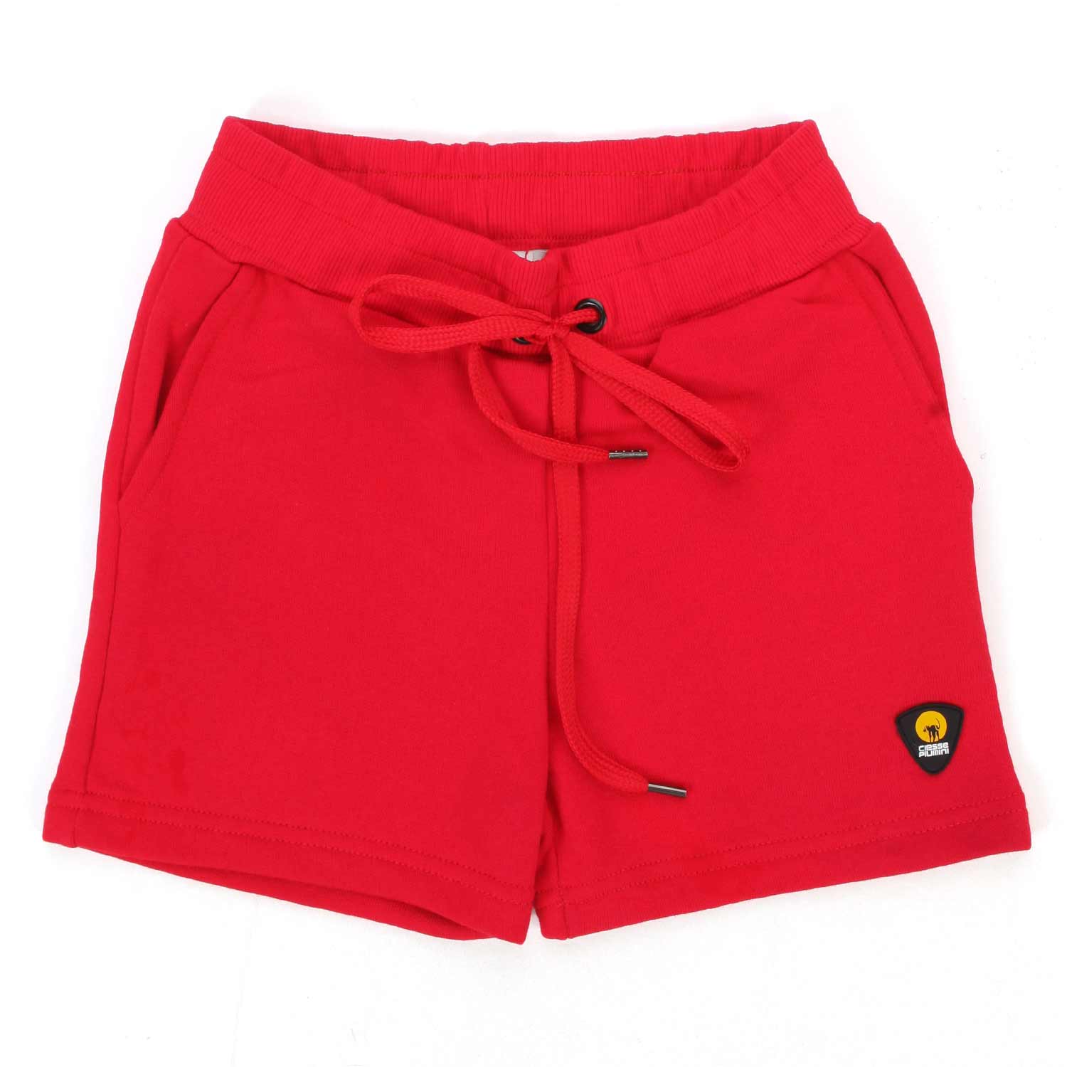 PANTALONCINO IN JERSEY ROSSO BAMBINO - annameglio.com abbigliamento moda