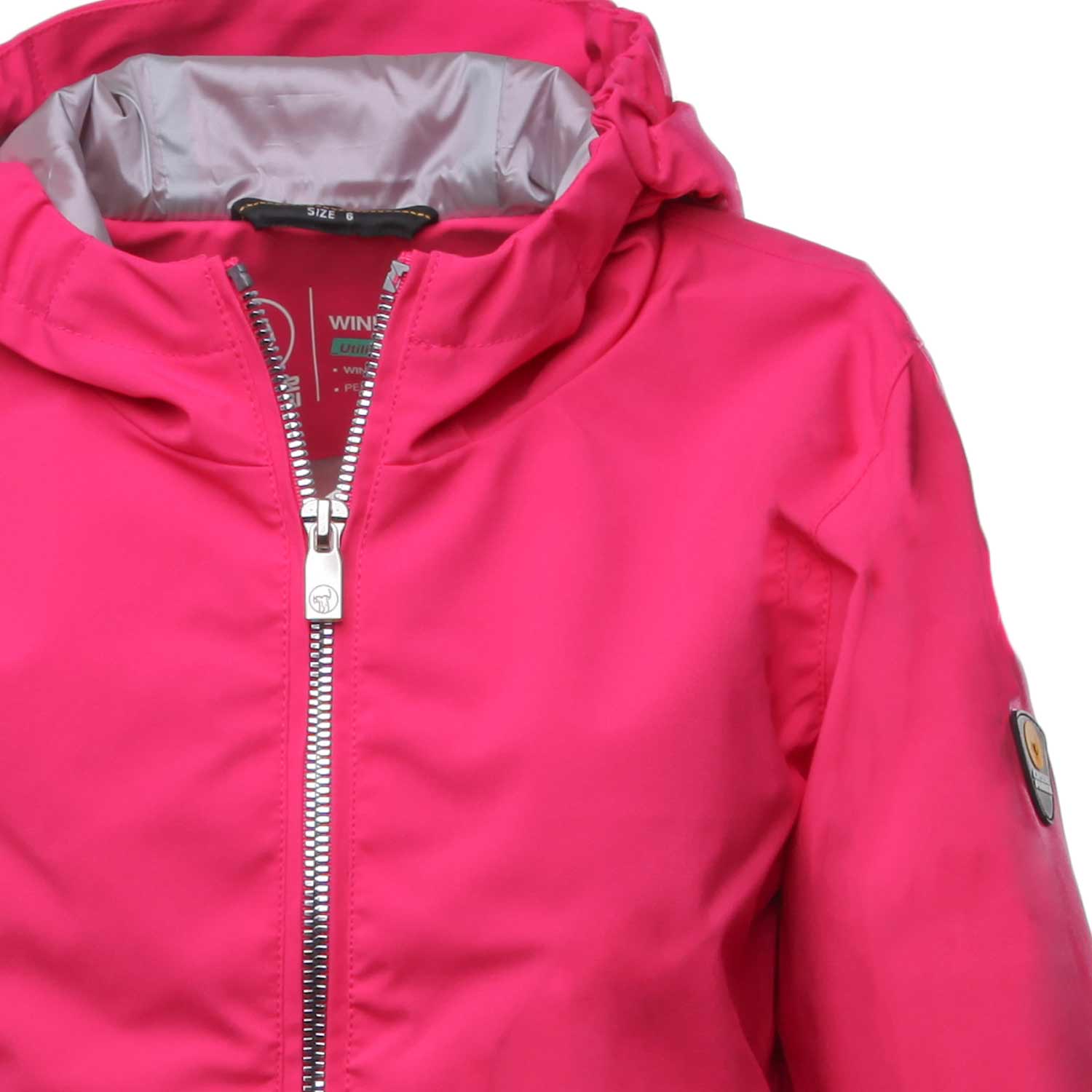 GIUBBINO MAGENTA E SILVER BAMBINA E TEENAGER - annameglio.com abbigliamento moda