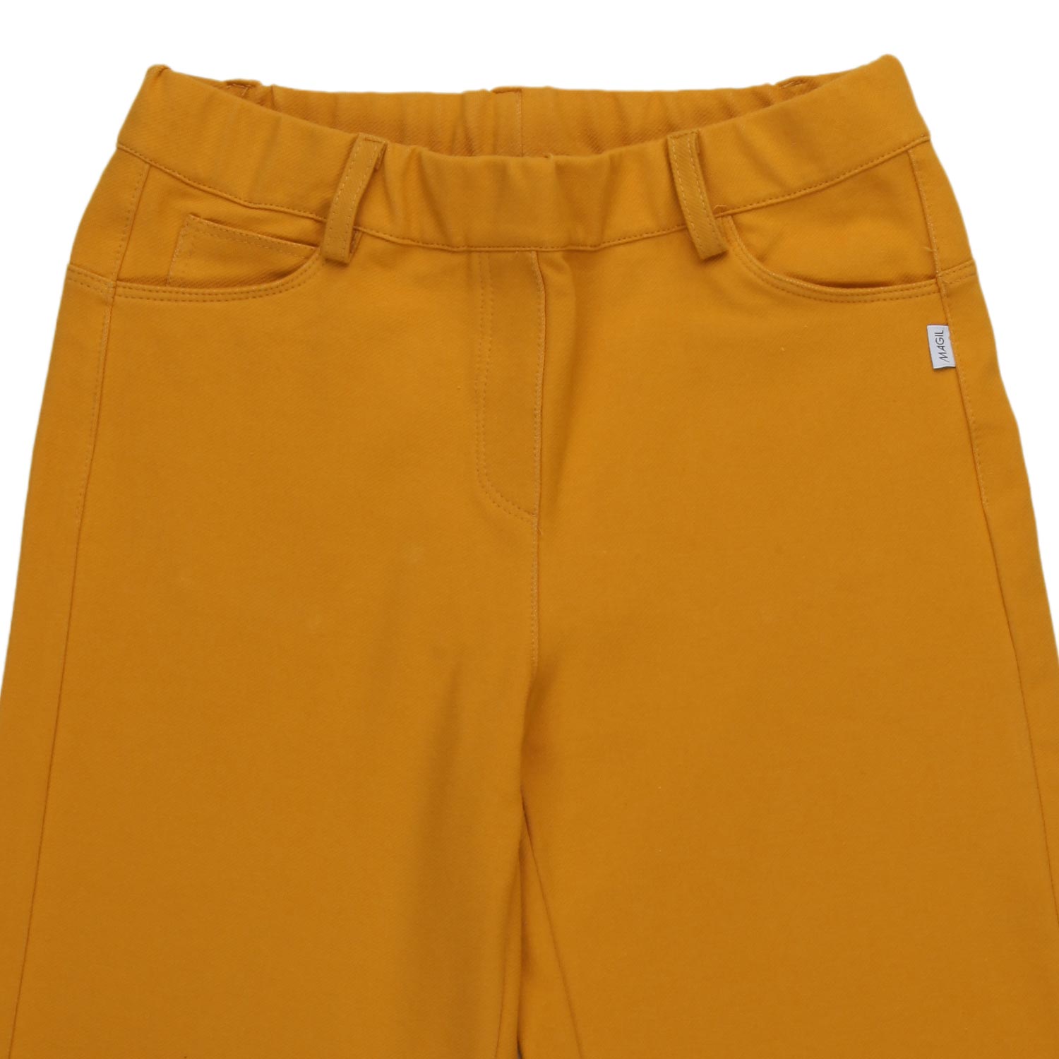 PANTALONE GIALLO SENAPE BAMBINA E TEEN - annameglio.com abbigliamento moda