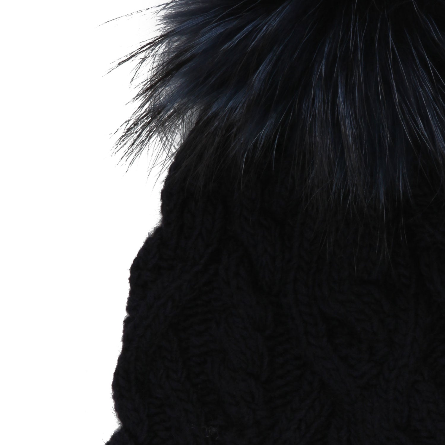 CAPPELLO NERO CON PON PON BAMBINA - annameglio.com abbigliamento moda