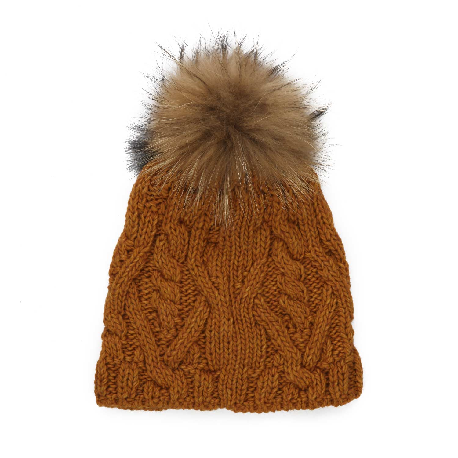 CAPPELLO SENAPE CON PON PON BAMBINA - annameglio.com abbigliamento moda