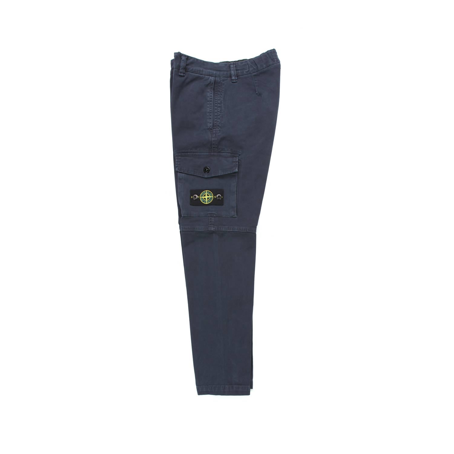 PANTALONE CARGO BLU CON PATCH LOGO BAMBINO E TEEN - annameglio.com abbigliamento moda