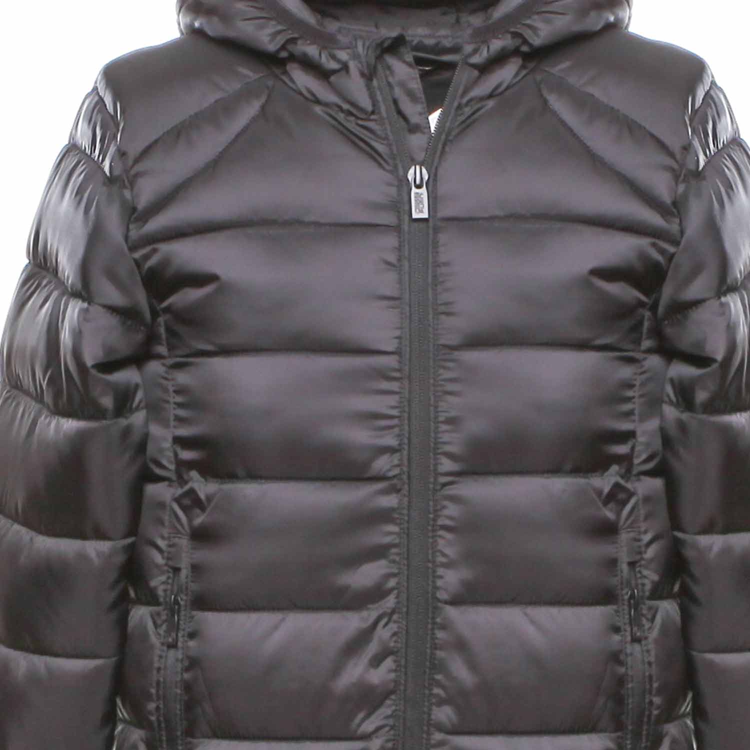 GIUBBOTTO UNISEX NERO CON ZIP - annameglio.com abbigliamento moda