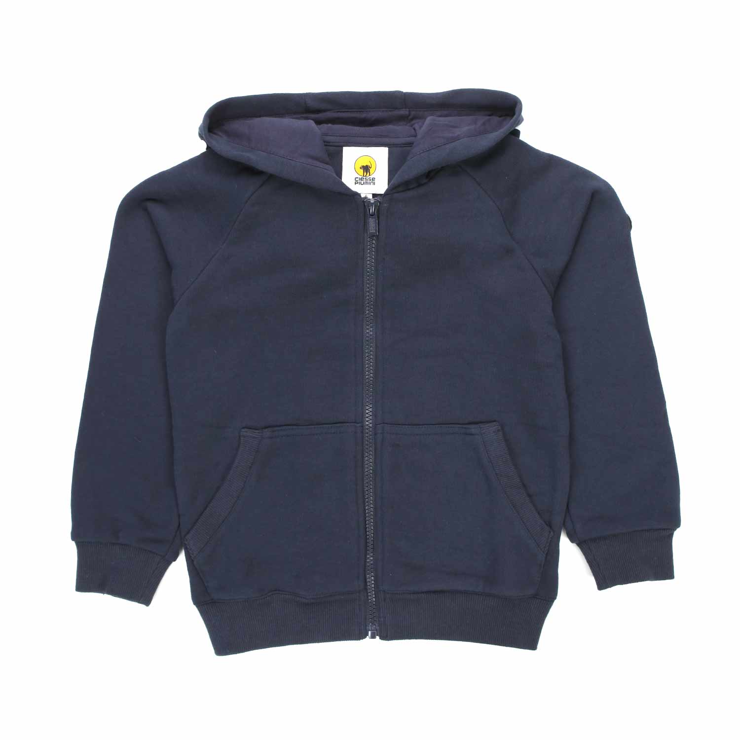 FELPA BLU BOY CON CAPPUCCIO - annameglio.com abbigliamento moda