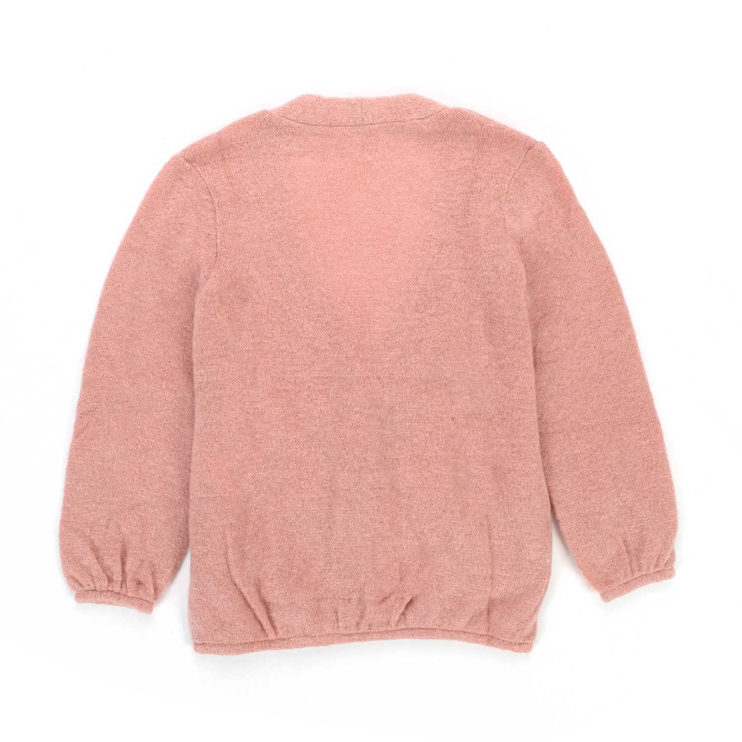 CARDIGAN BRUNA ROSA BAMBINA E TEENAGER - annameglio.com abbigliamento moda