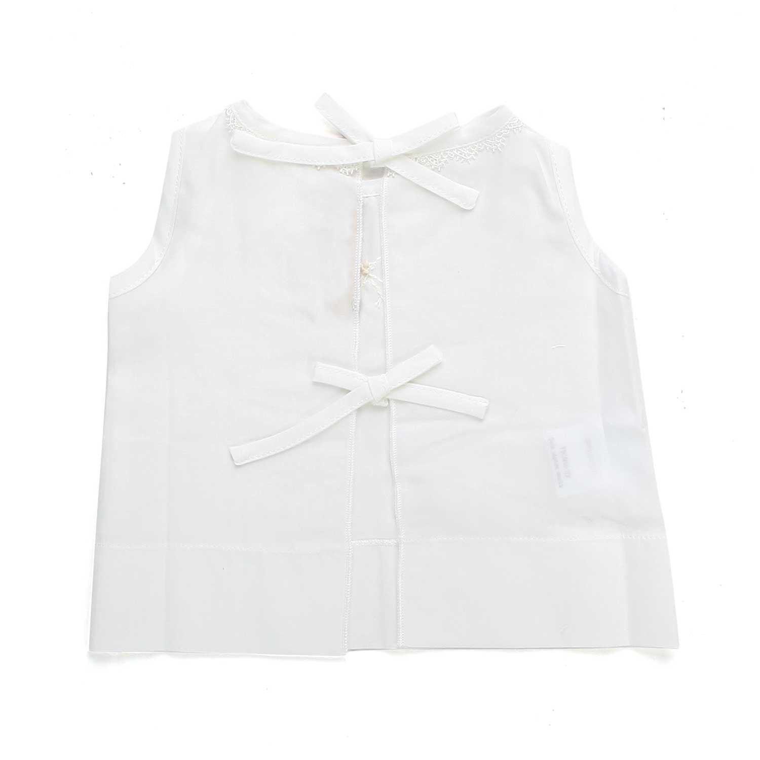 CAMICINO PORTA FORTUNA BIANCO BEBÈ - annameglio.com abbigliamento moda