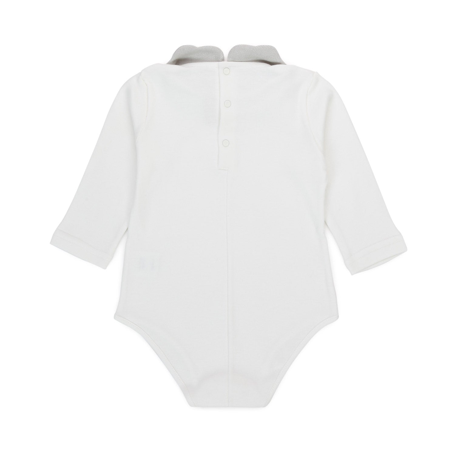 BODY BIANCO E GRIGIO NEONATA - annameglio.com abbigliamento moda