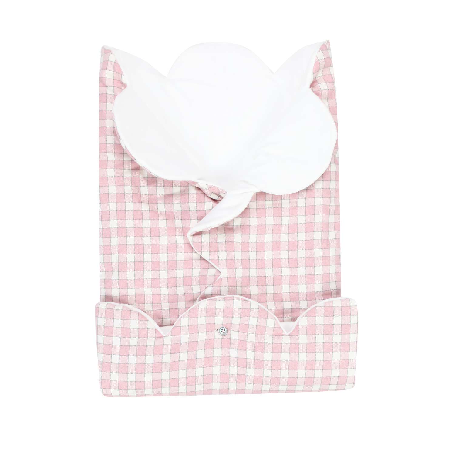 COPERTINA ROSA A SACCO PER NEONATA - annameglio.com abbigliamento moda