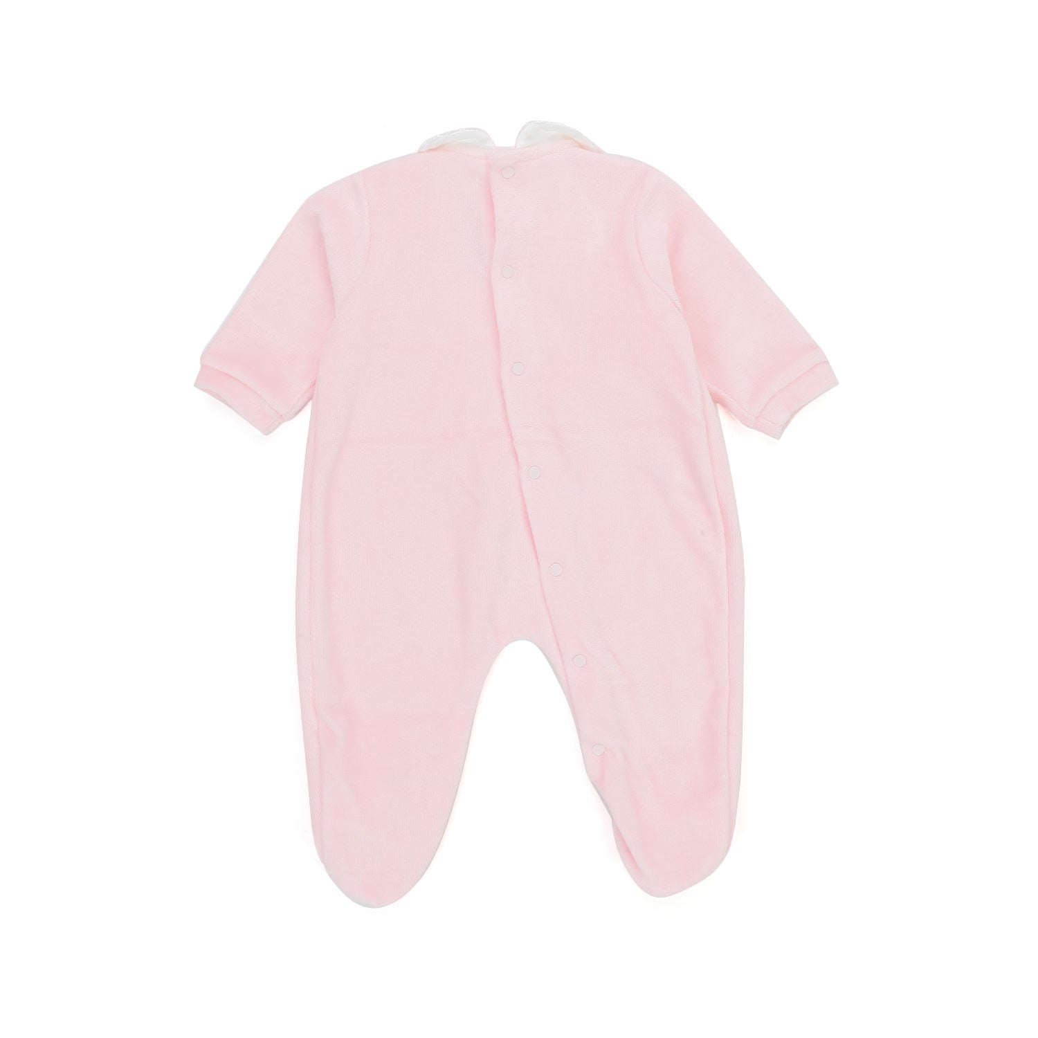 TUTINA ROSA CON RICAMO A MANO PER NEONATA - annameglio.com abbigliamento moda
