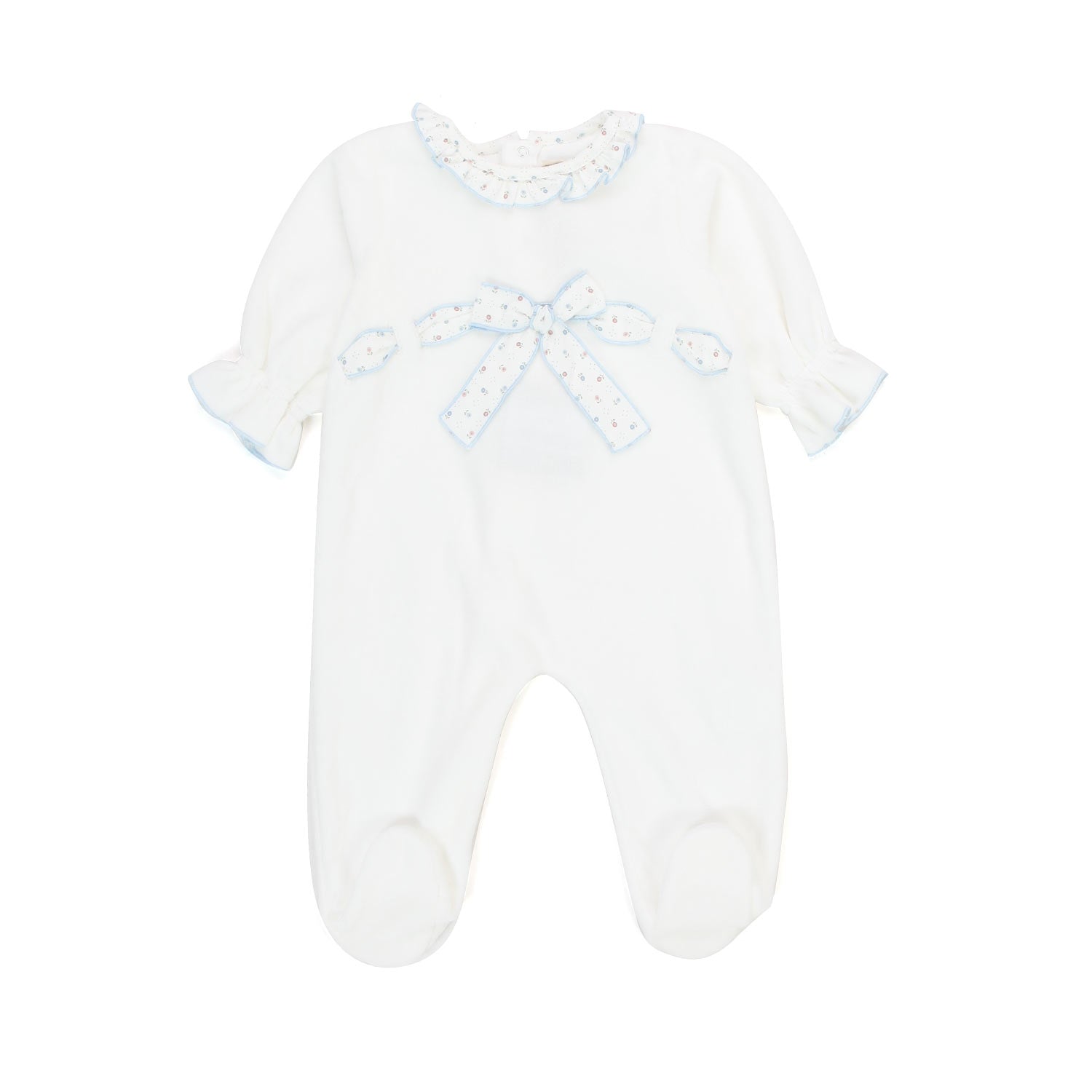 TUTINA BIANCA IN CINIGLIA PER NEONATA - annameglio.com abbigliamento moda