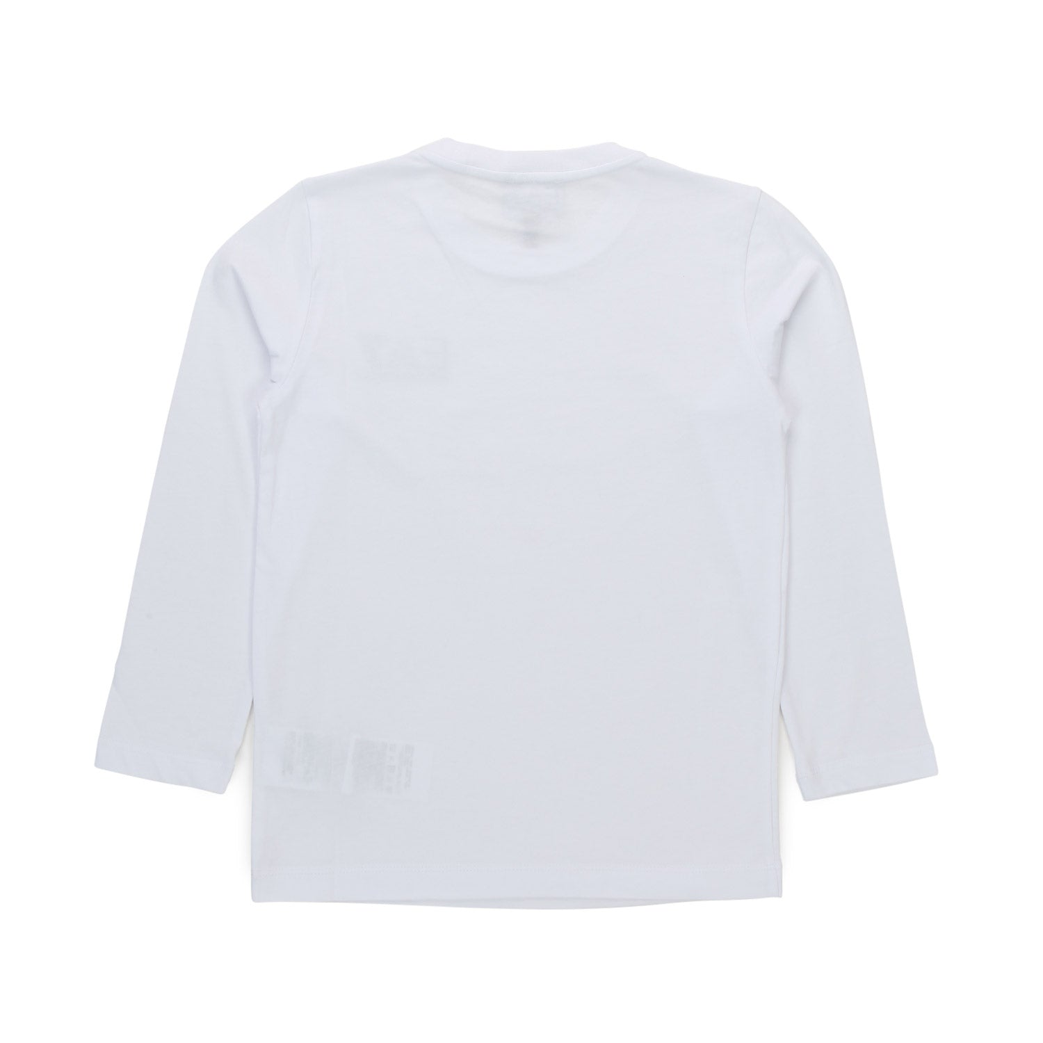 T-SHIRT MANICA LUNGA EA7 BIANCA BAMBINO E TEEN - annameglio.com abbigliamento moda