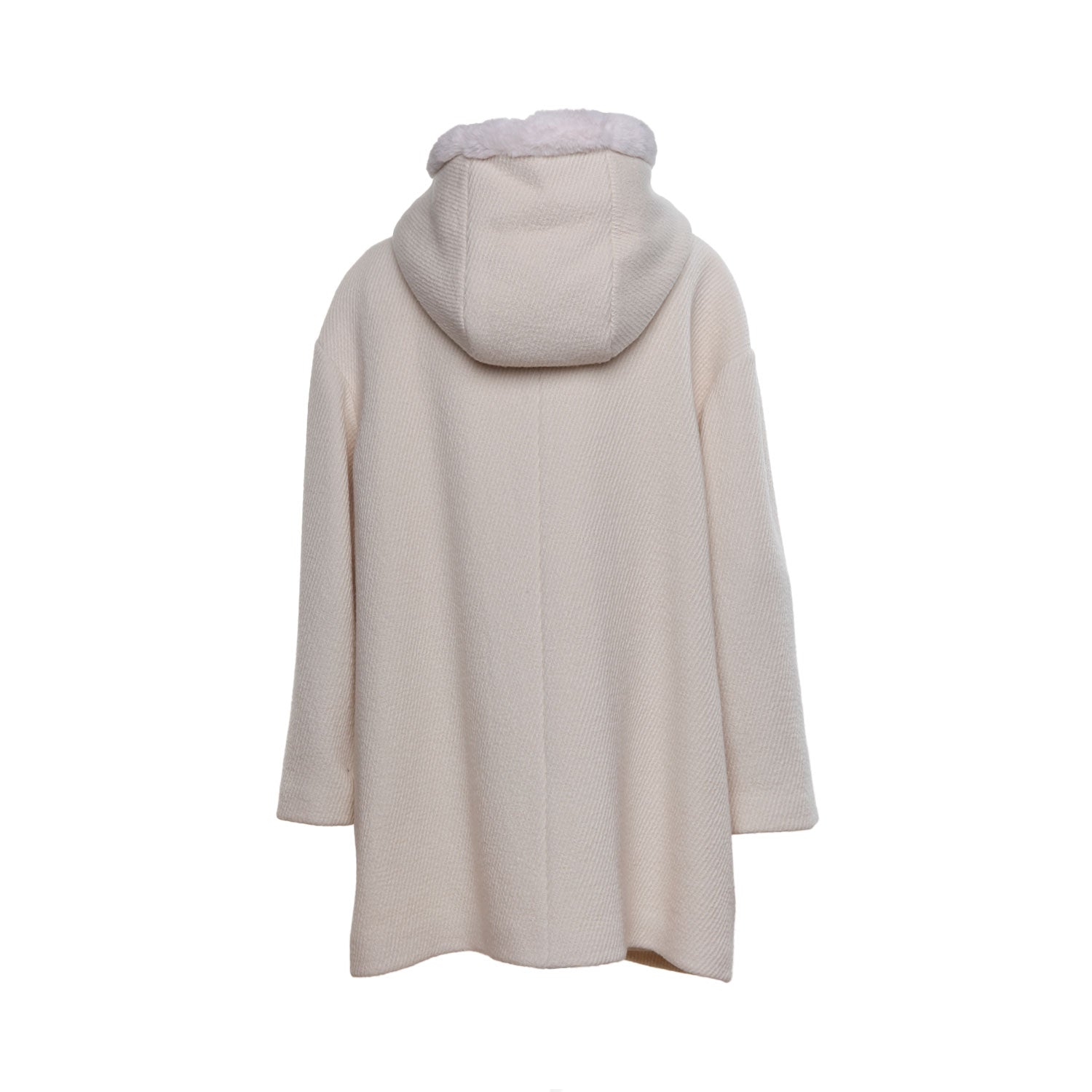 CAPPOTTO BIANCO PANNA BAMBINA E RAGAZZA - annameglio.com abbigliamento moda