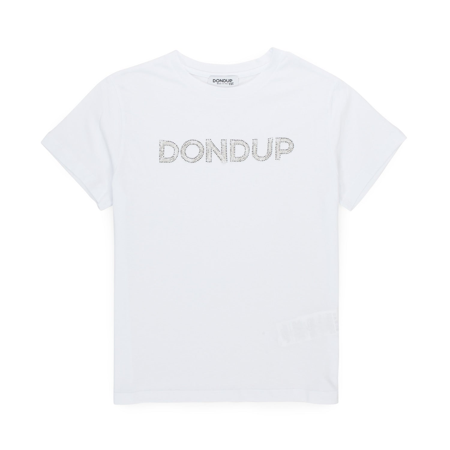 T-SHIRT BIANCA CON LOGO BAMBINA E RAGAZZA - annameglio.com abbigliamento moda