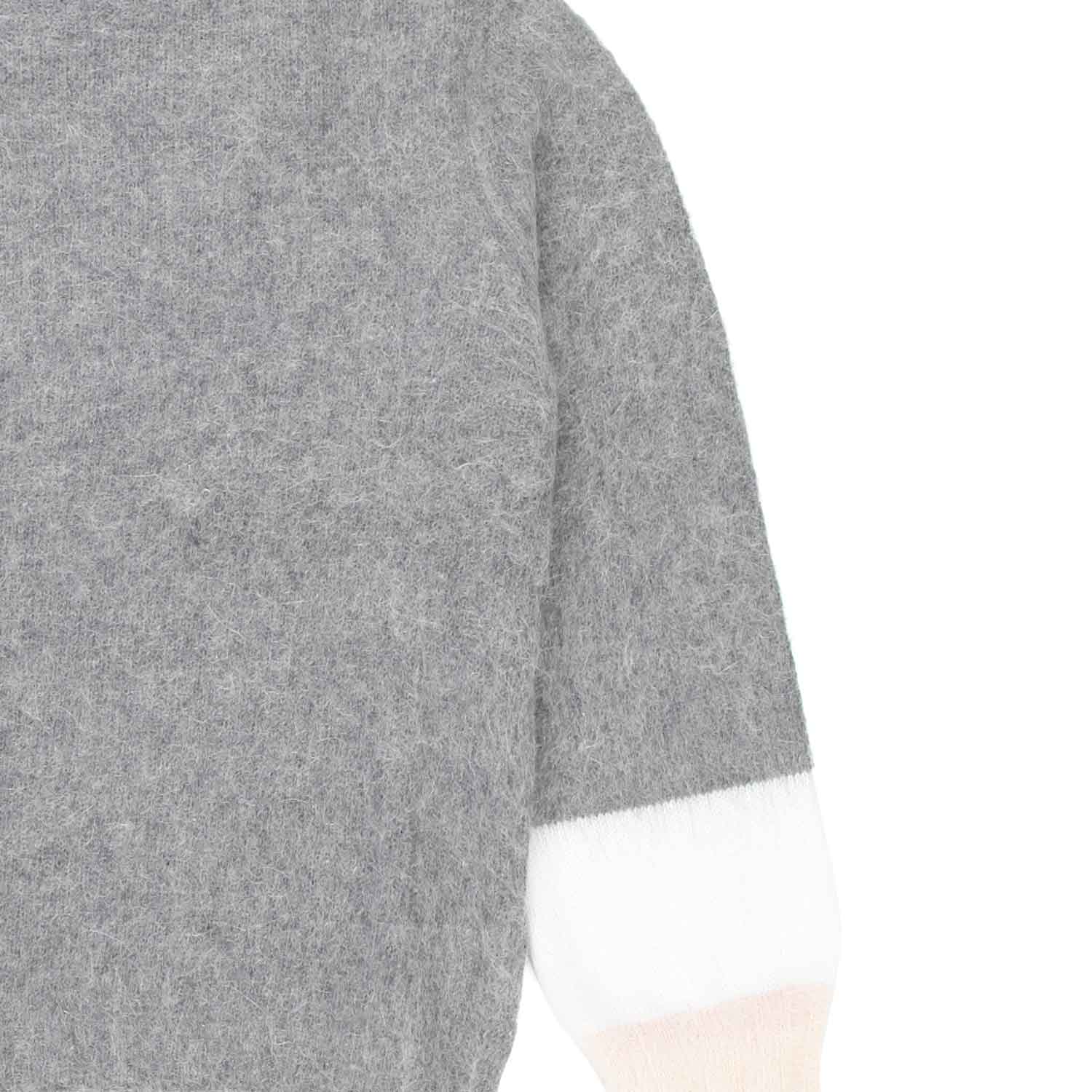 PULLOVER GRIGIO BAMBINA E TEEN - annameglio.com abbigliamento moda