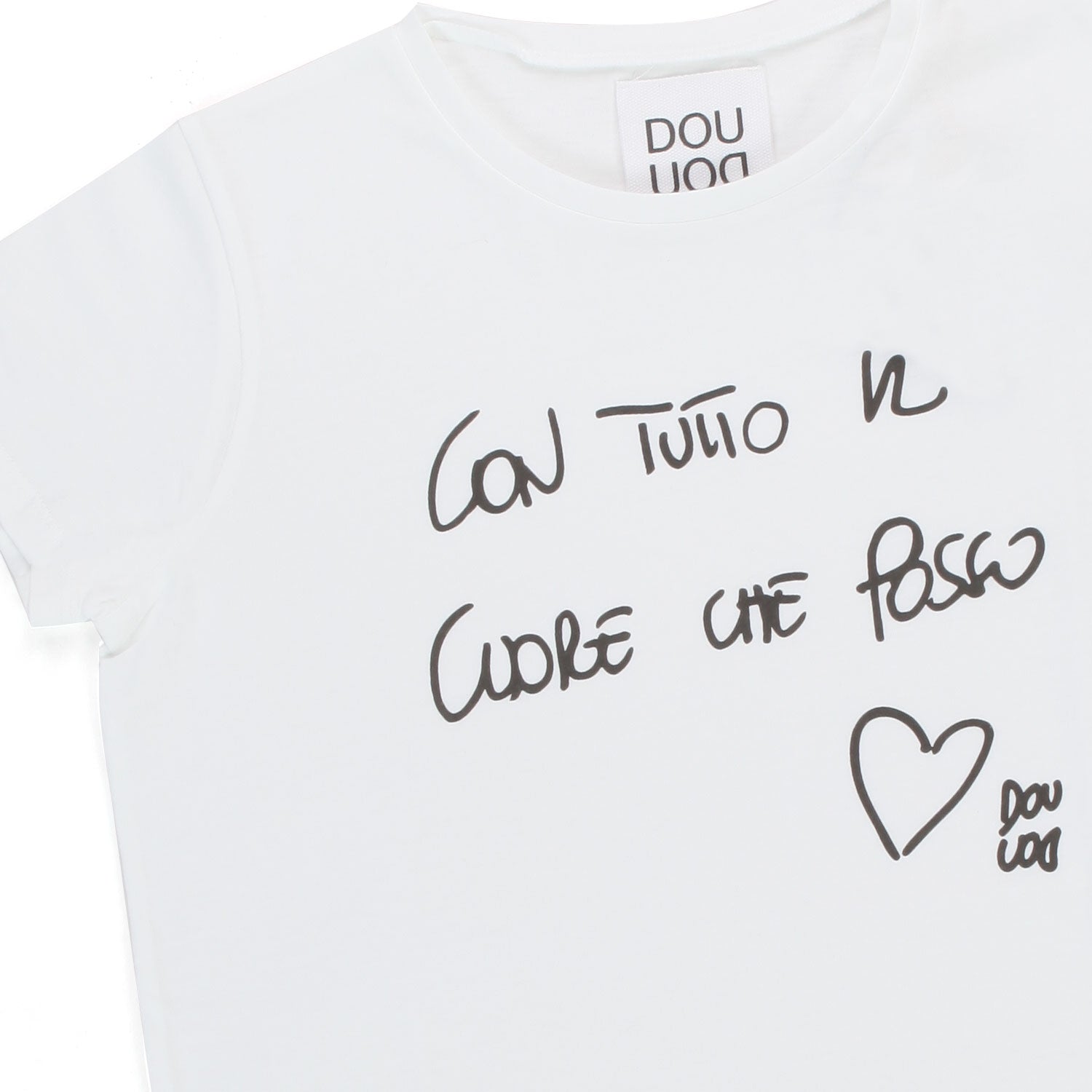 MAXI T-SHIRT BIANCA BAMBINA E TEEN - annameglio.com abbigliamento moda