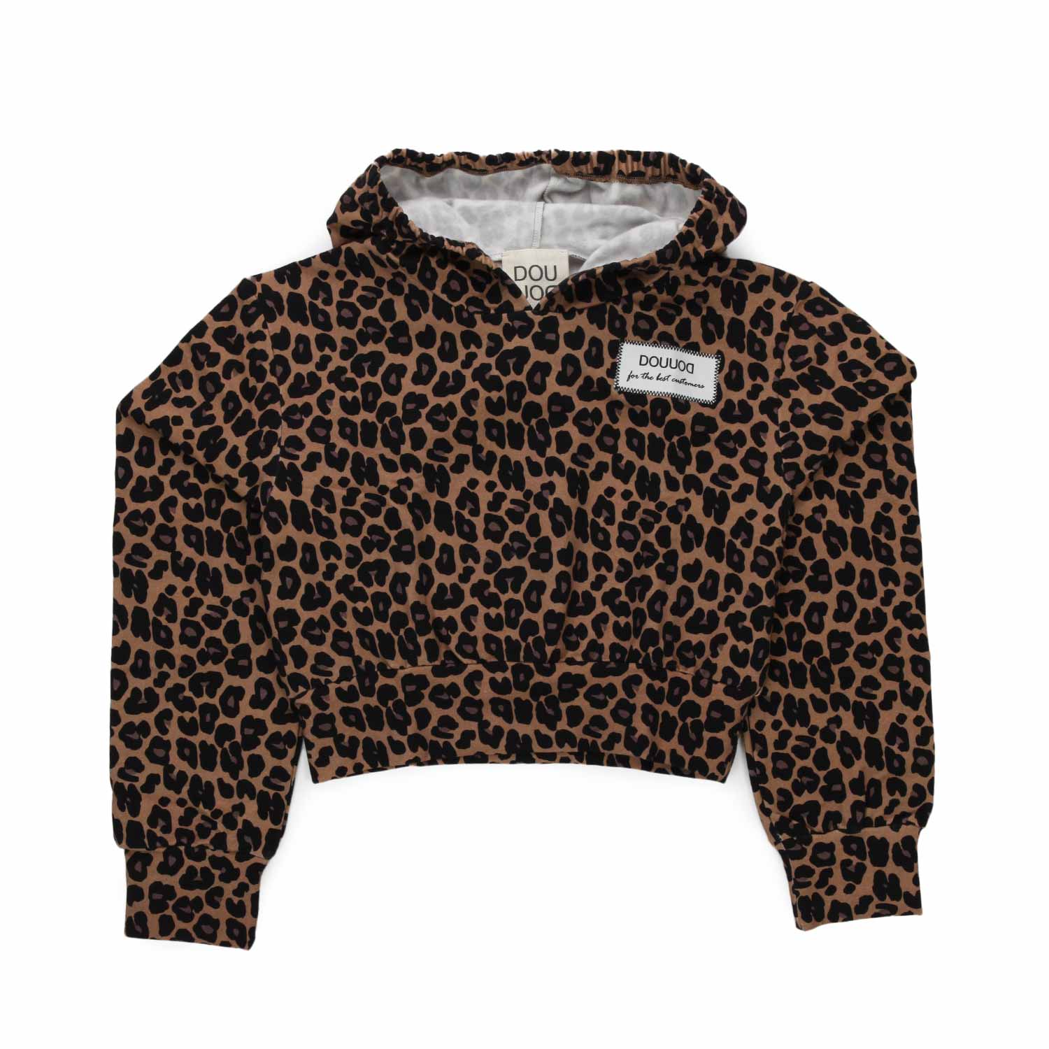 FELPA LEOPARDATA BAMBINA E TEEN - annameglio.com abbigliamento moda