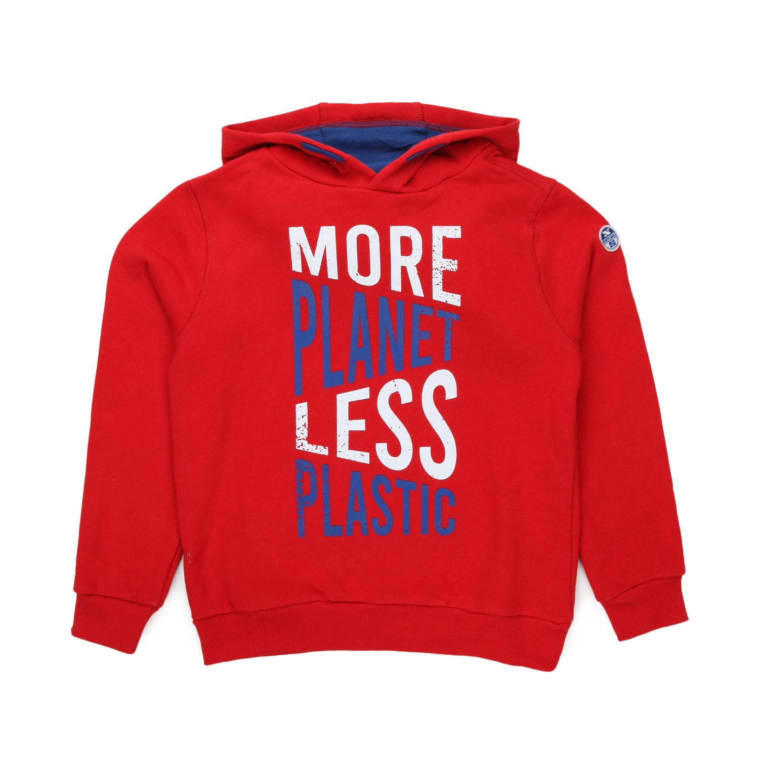 FELPA CON CAPPUCCIO ROSSA BAMBINO E TEEN - annameglio.com abbigliamento moda