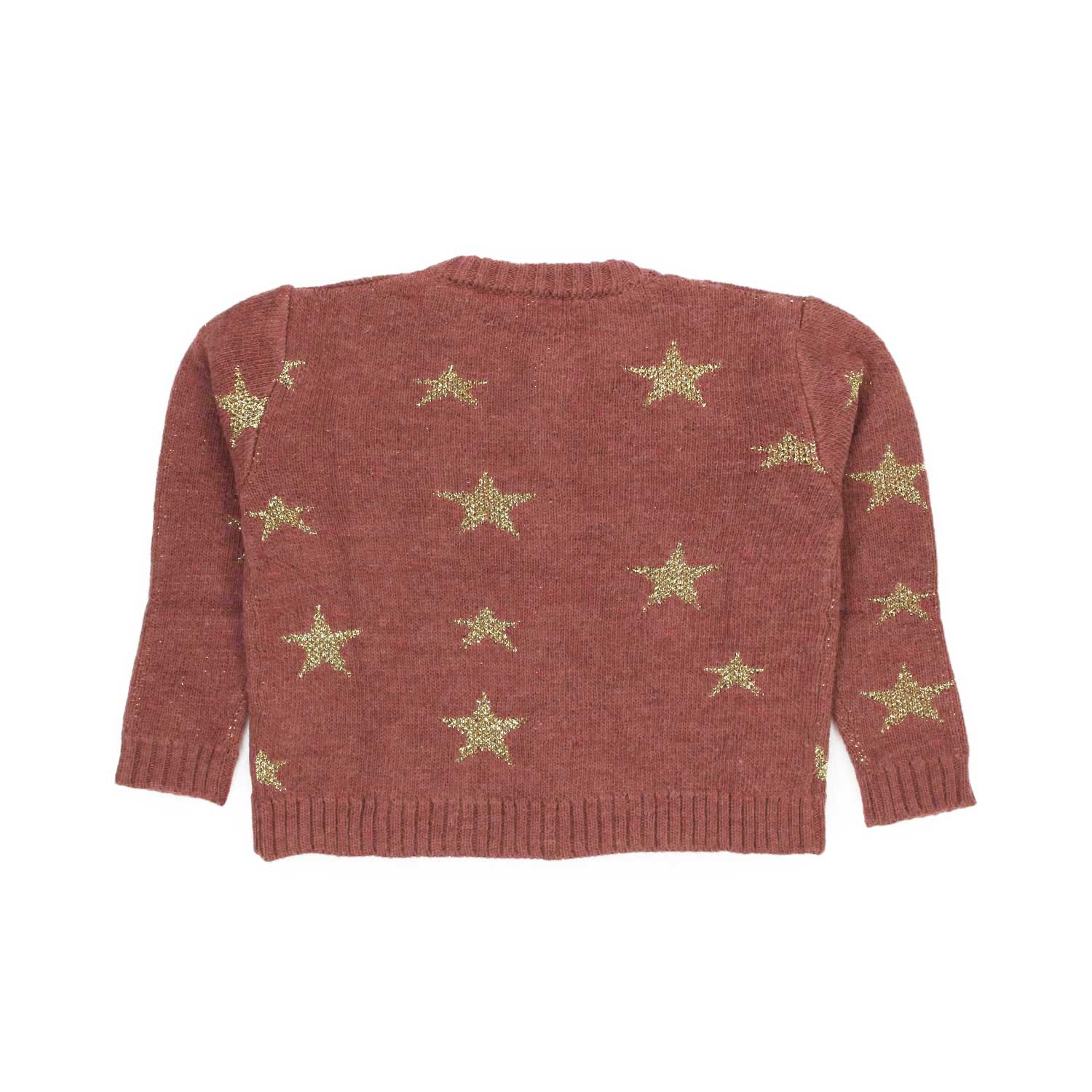 CARDIGAN ROSA CON STELLE LUREX BAMBINA E TEEN - annameglio.com abbigliamento moda