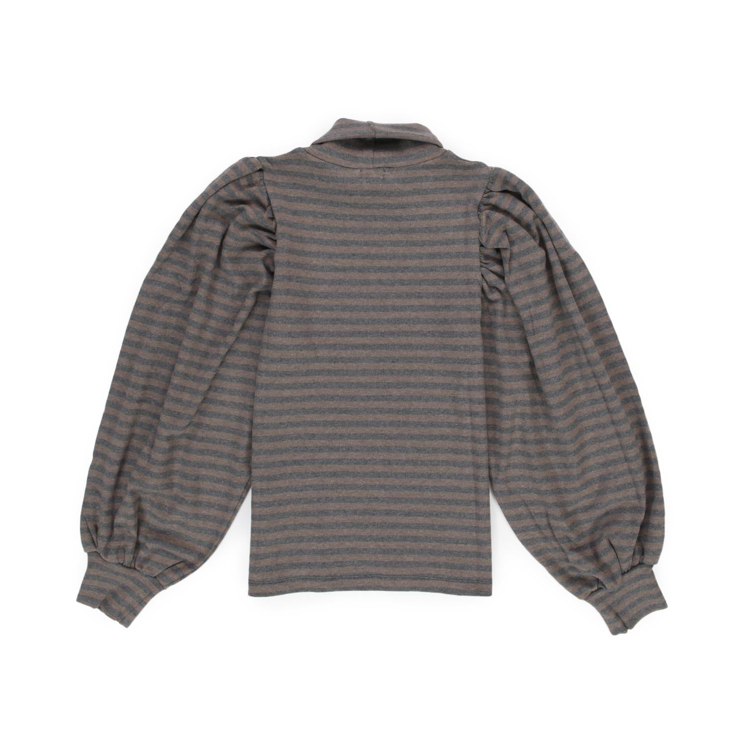 BLUSA BEIGE E GRIGIA A RIGHE BAMBINA E TEEN - annameglio.com abbigliamento moda