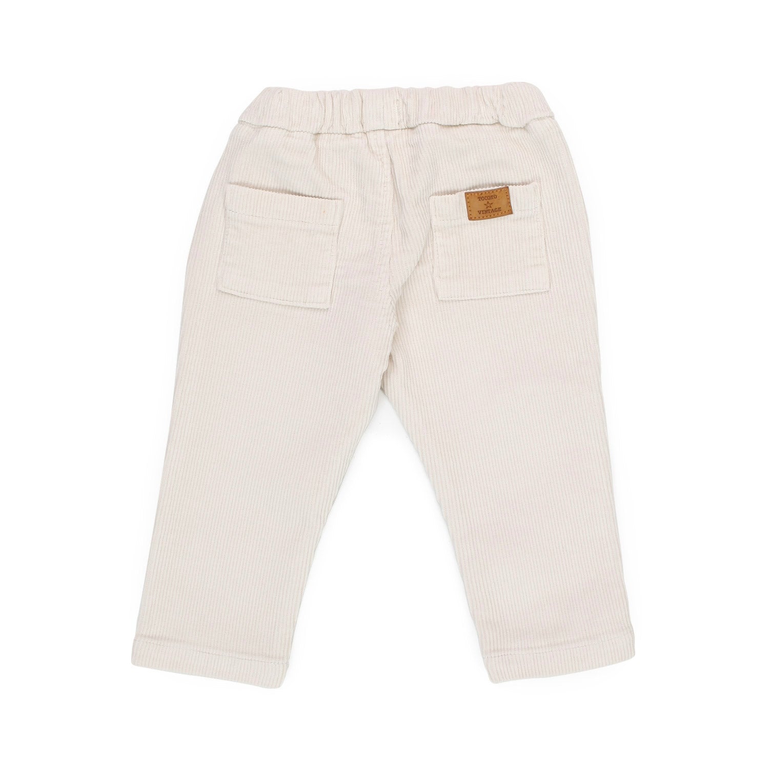 PANTALONE CORDUROY PANNA BABY UNISEX - annameglio.com abbigliamento moda