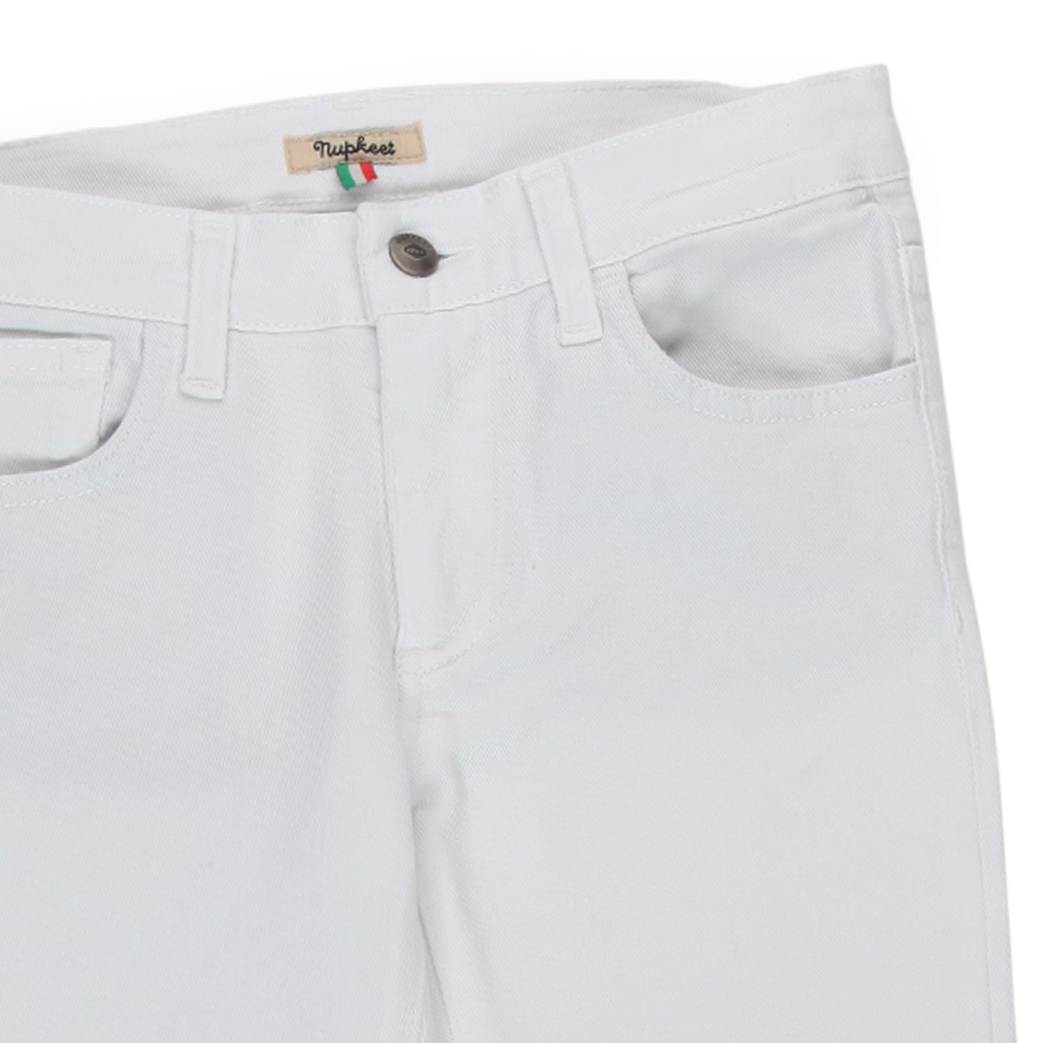 PANTALONE BIANCO COTONE BOY - annameglio.com abbigliamento moda