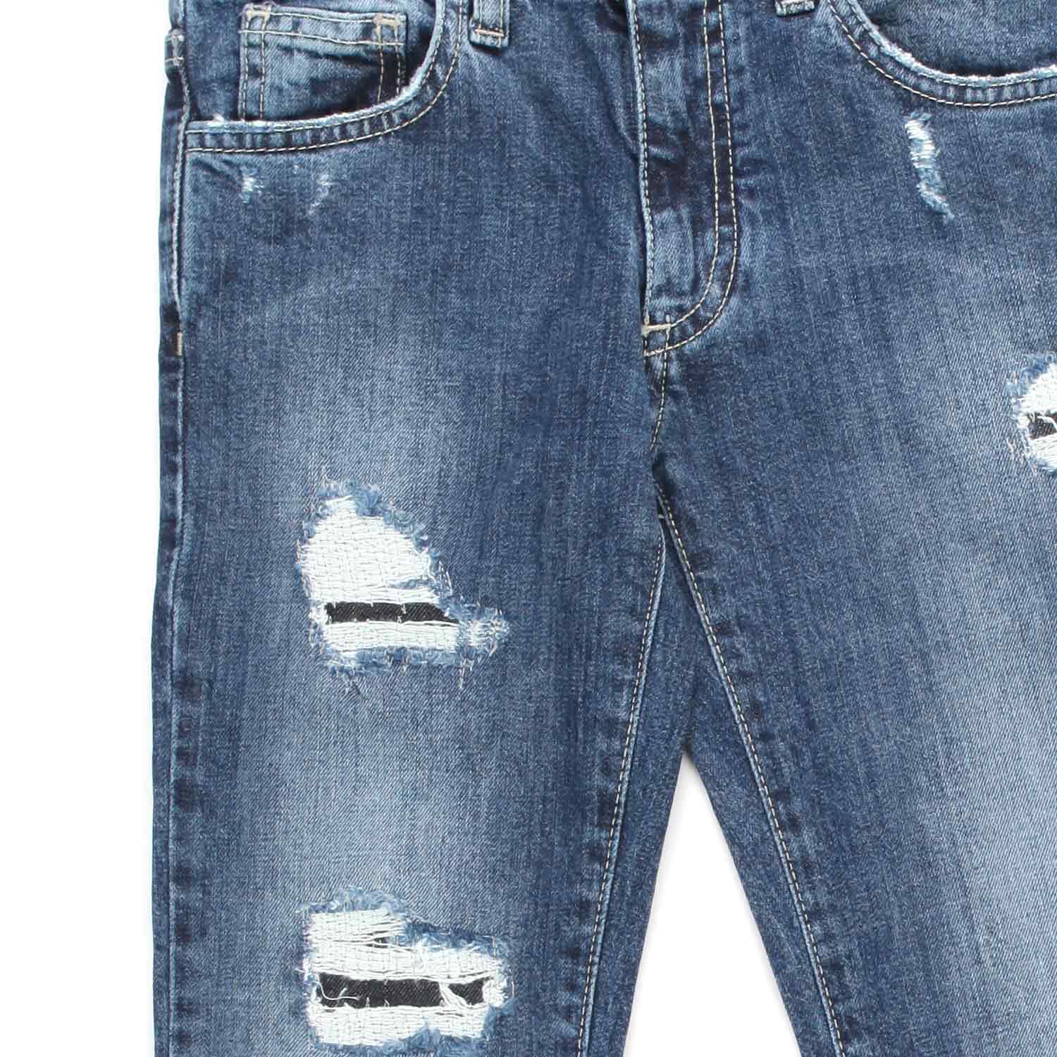 JEANS SLIM STRAPPATI BOY - annameglio.com abbigliamento moda