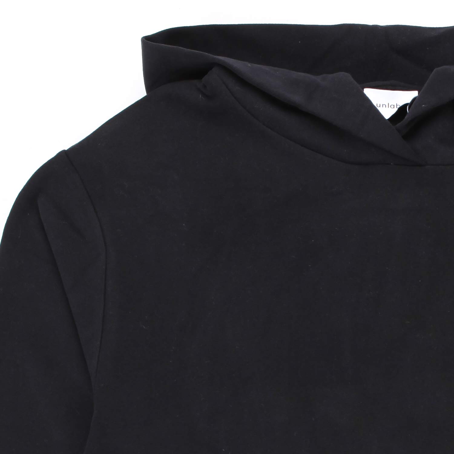 FELPA HOODIE SERENA NERA BAMBINA E TEEN - annameglio.com abbigliamento moda