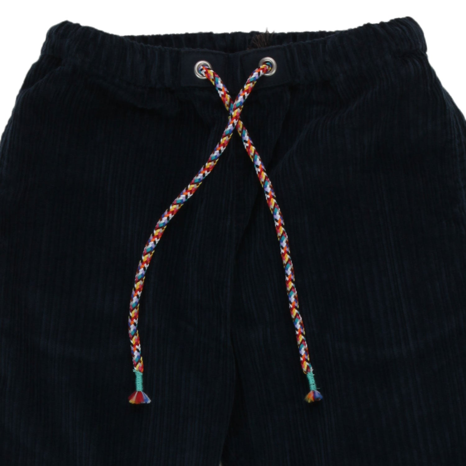 PANTALONE CORDUROY BLU CON COULISSE BAMBINO - annameglio.com abbigliamento moda
