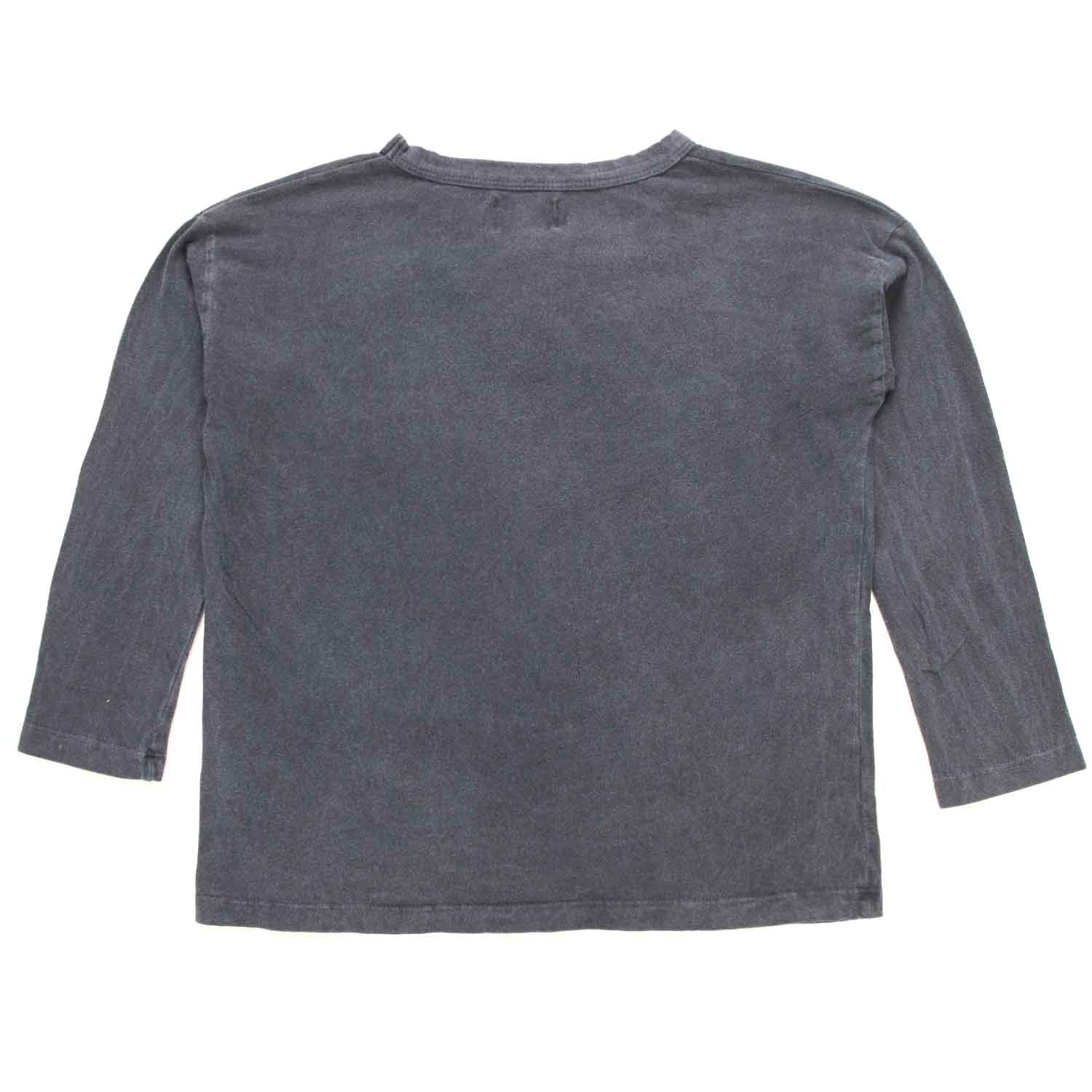 T-SHIRT LUNGA BOBO UNISEX BLU BAMBINO - annameglio.com abbigliamento moda