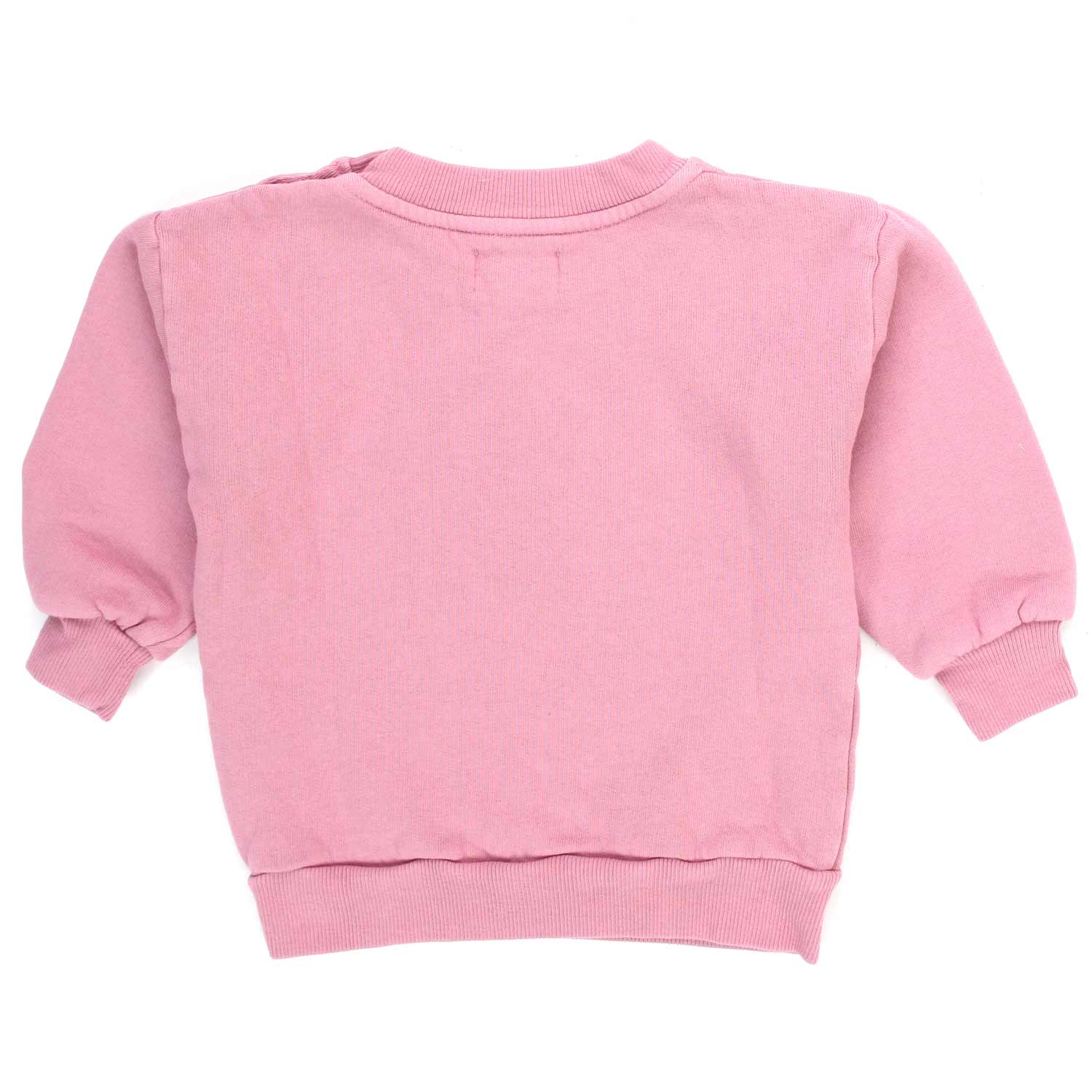 FELPA MALVA CON STAMPA BABY - annameglio.com abbigliamento moda