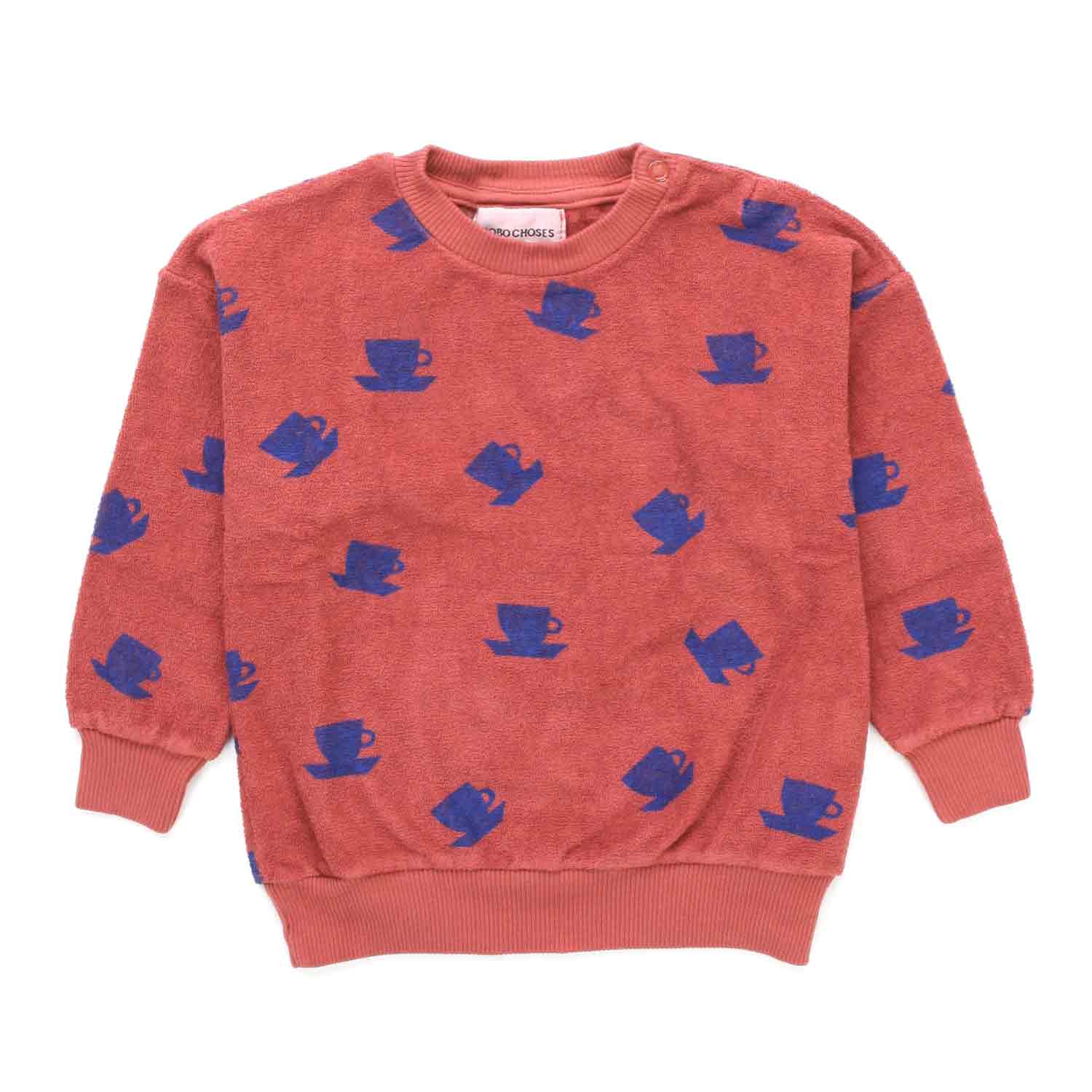 FELPA BABY UNISEX COLOR RUGGINE E BLU - annameglio.com abbigliamento moda