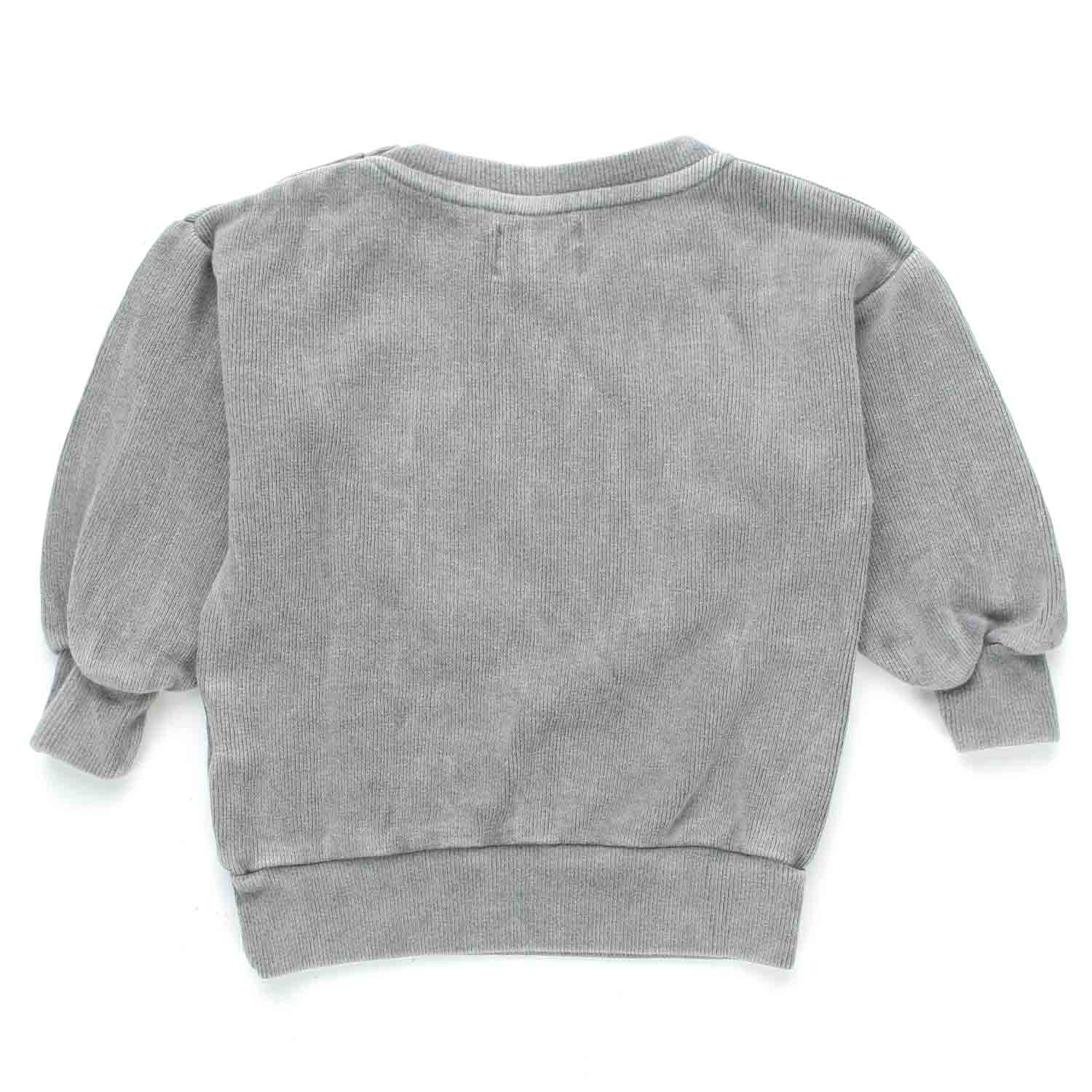 FELPA BABY GRIGIA BAMBINA - annameglio.com abbigliamento moda