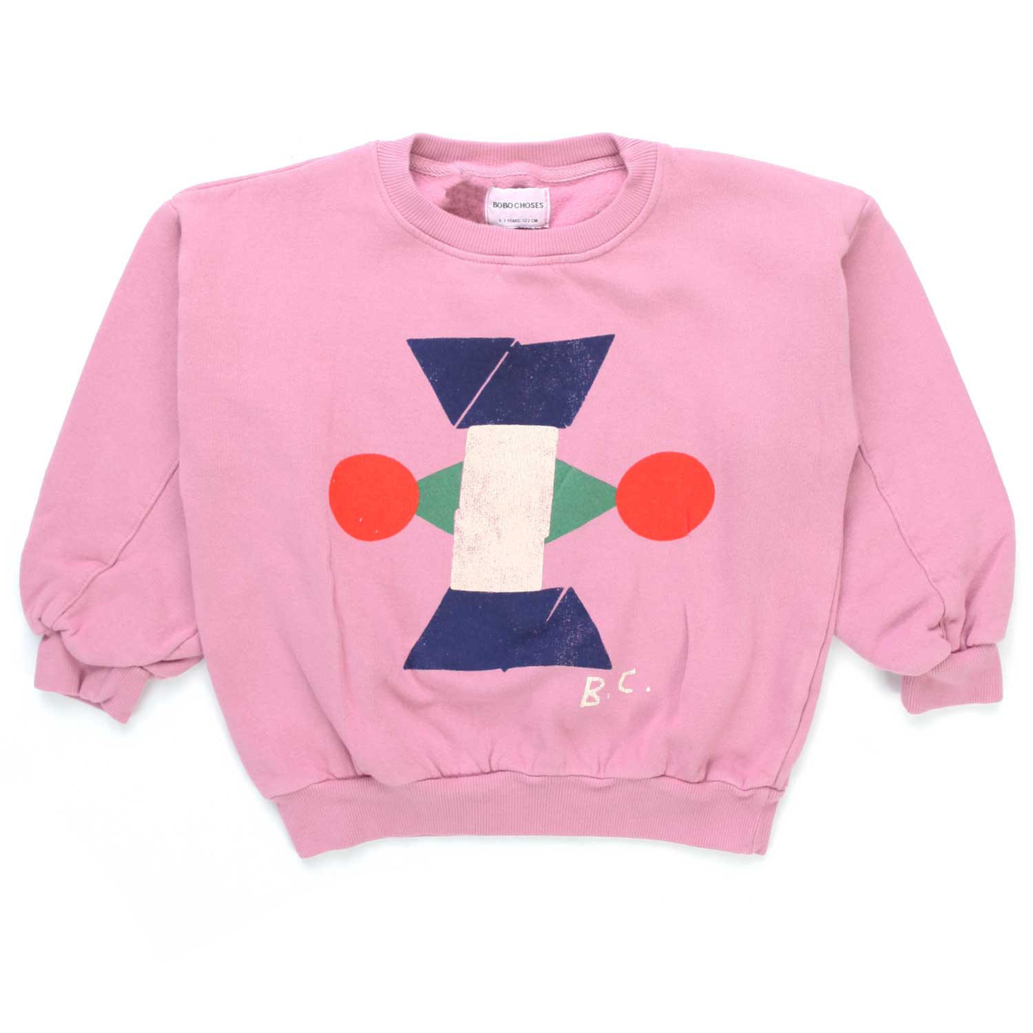 FELPA ROSA MALVA BAMBINA CON STAMPA - annameglio.com abbigliamento moda