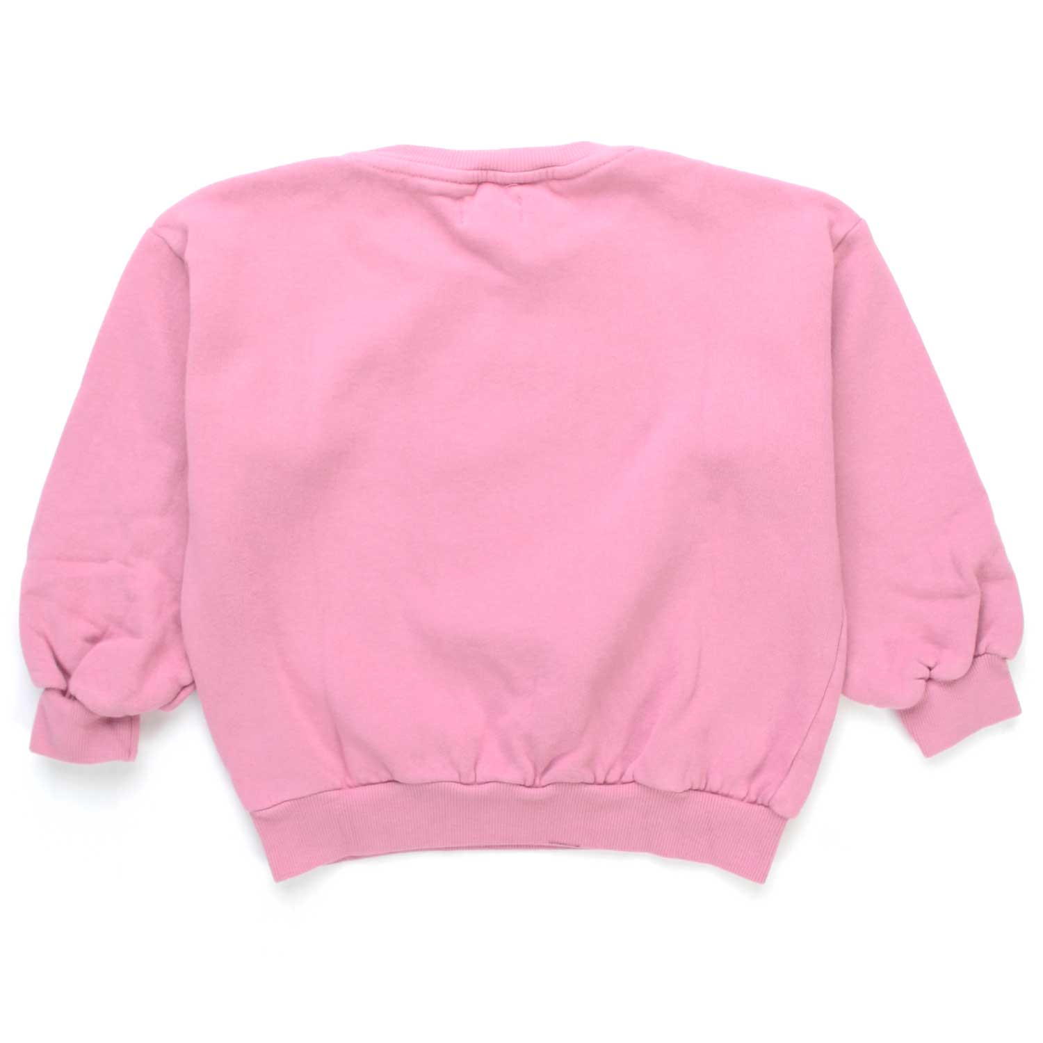FELPA ROSA MALVA BAMBINA CON STAMPA - annameglio.com abbigliamento moda