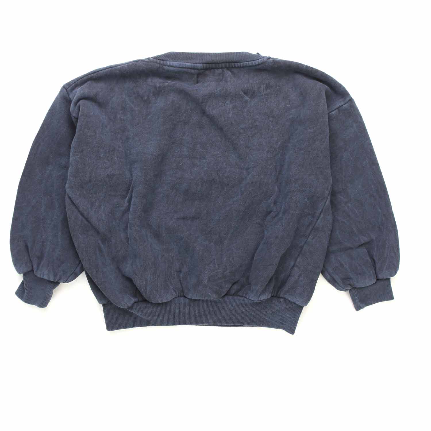 FELPA "SPAGHETTI" BLU SCURO BAMBINA - annameglio.com abbigliamento moda