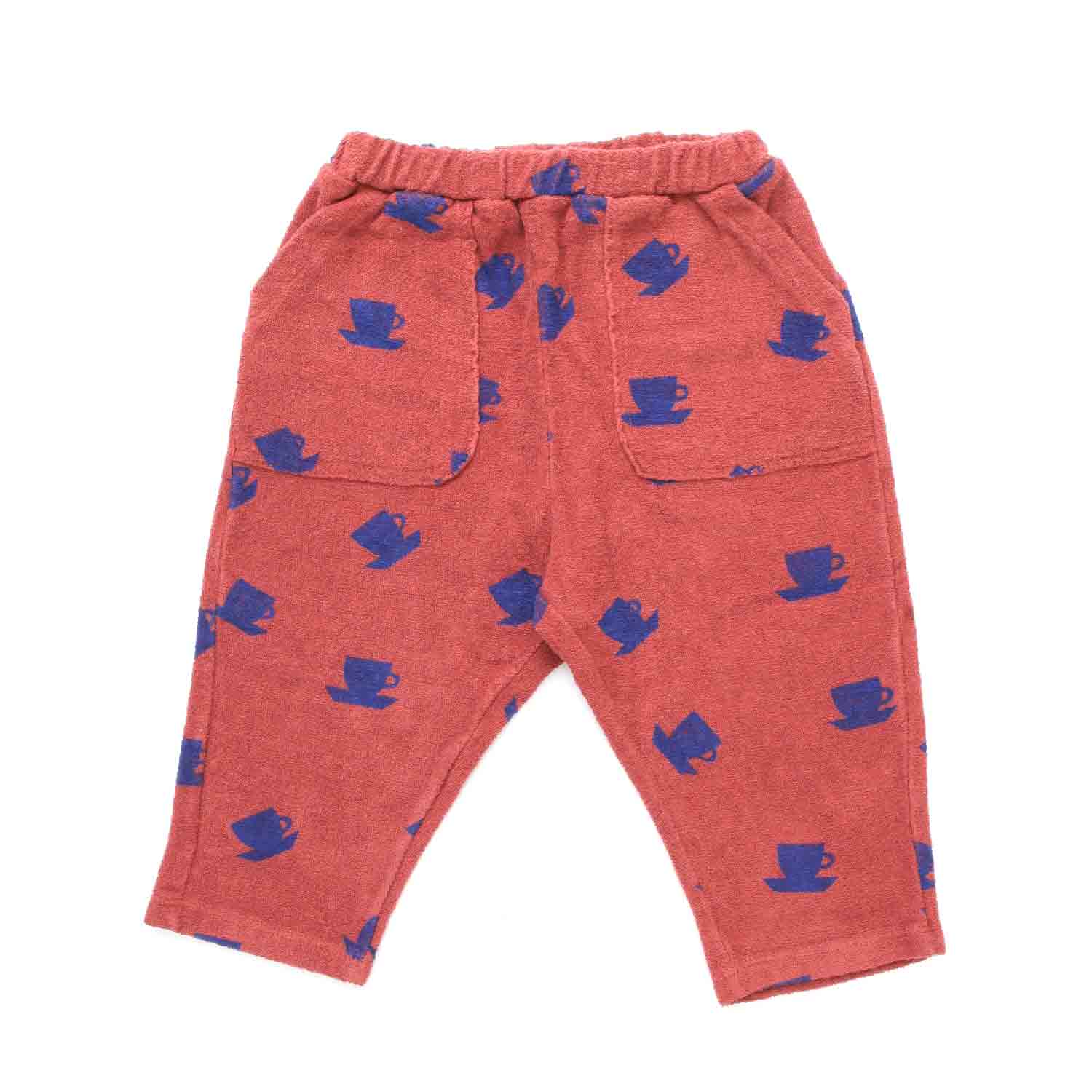 PANTALONE TUTA BABY UNISEX COLOR RUGGINE - annameglio.com abbigliamento moda