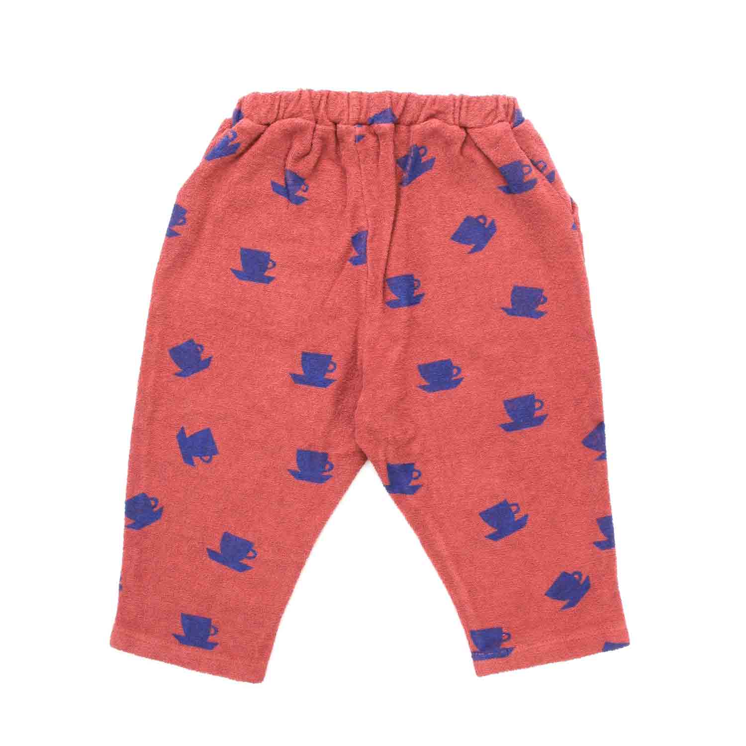 PANTALONE TUTA BABY UNISEX COLOR RUGGINE - annameglio.com abbigliamento moda